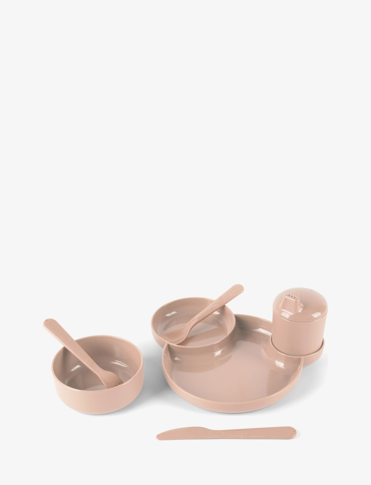 DANTOY Tiny Bio Dinner Giftset Pink - 30.5X 7X 23.5CM - Kinder