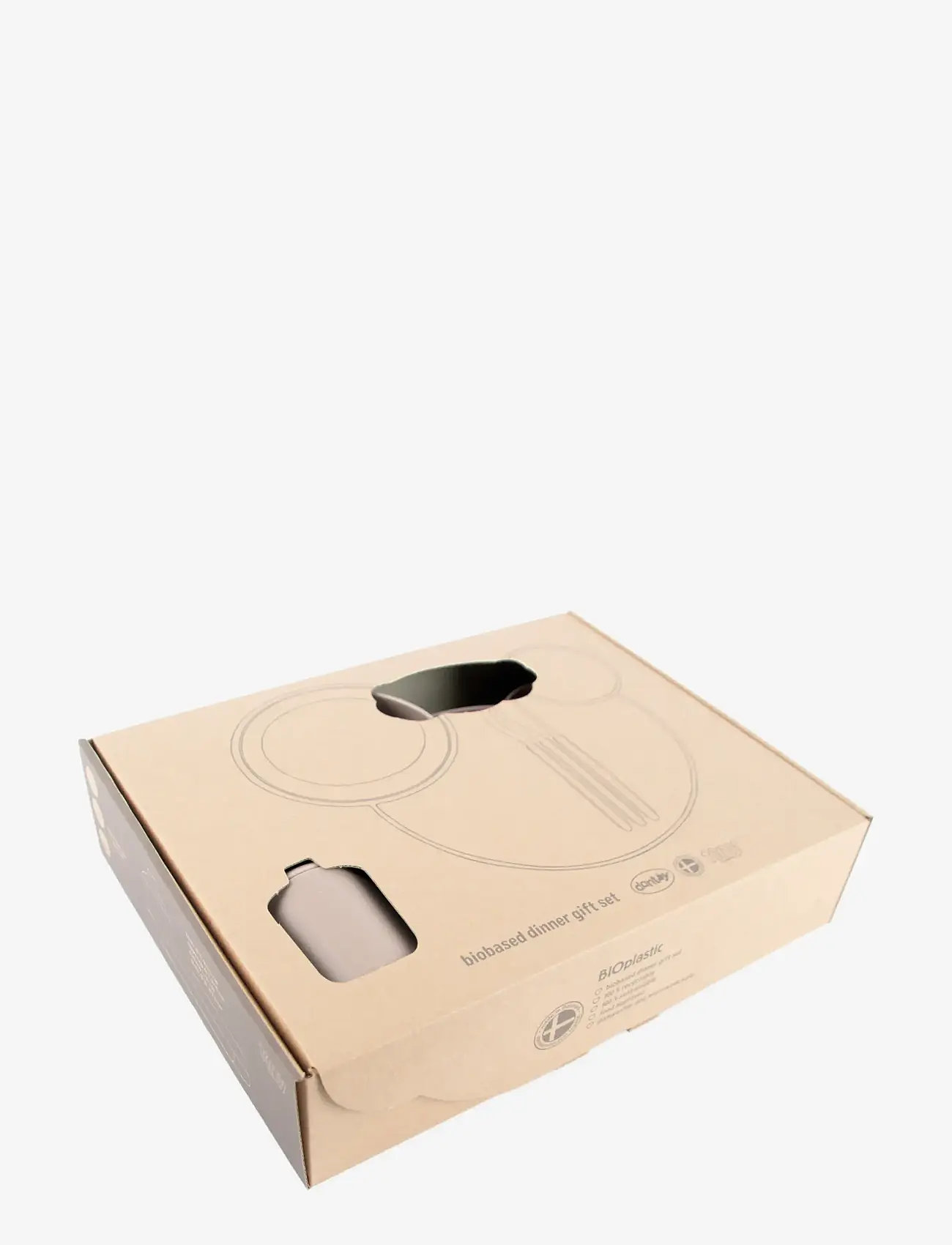 Dantoy - TINY BIO DINNER GIFTSET - lägsta priserna - nude - 1