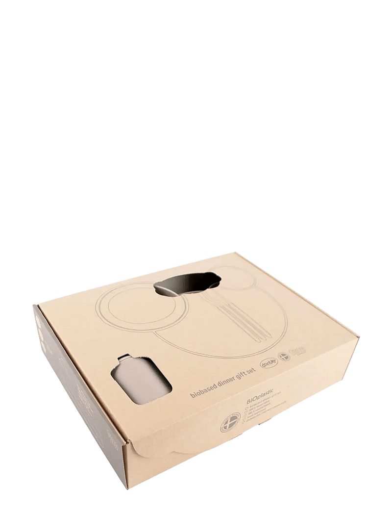 Dantoy - TINY BIO DINNER GIFTSET - nude - 2
