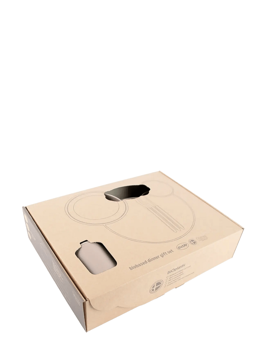 Dantoy - TINY BIO DINNER GIFTSET - essgeschirr - nude - 2