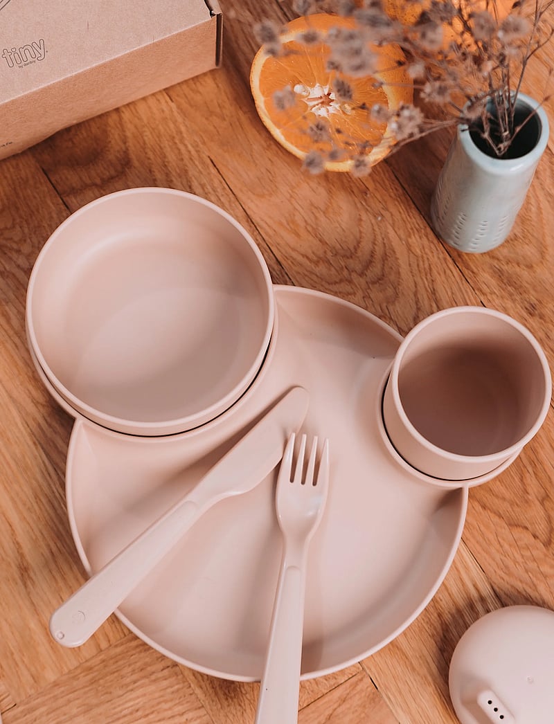 Dantoy - TINY BIO DINNER GIFTSET - nude - 3