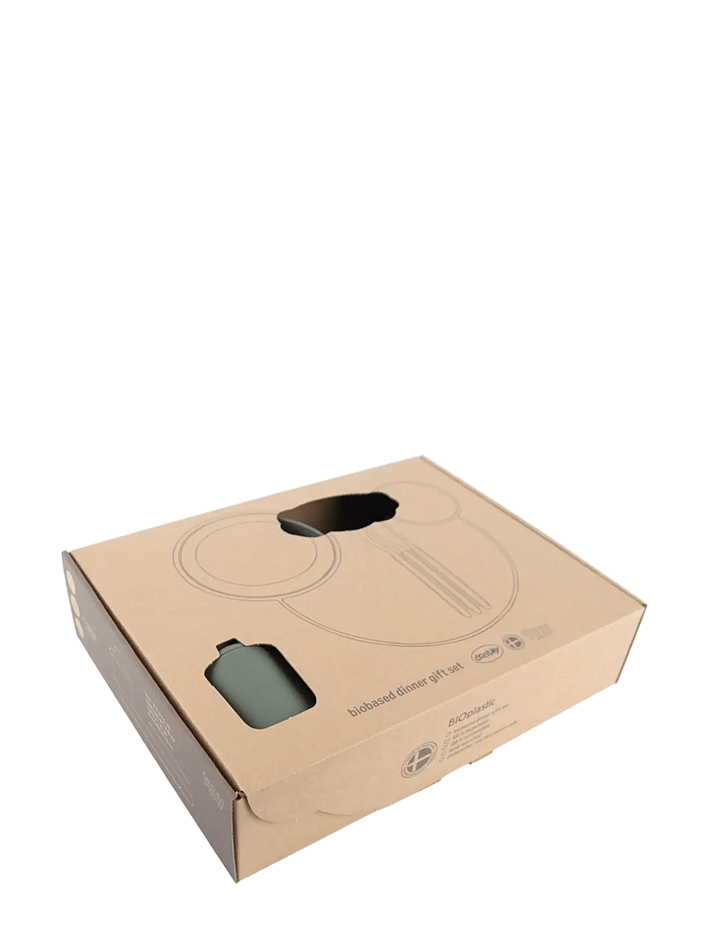 Dantoy - TINY BIO DINNER GIFTSET - olive - 1