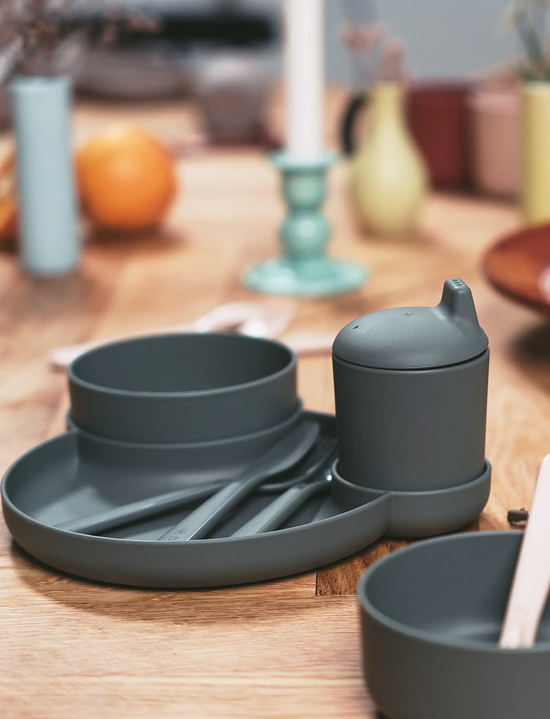 Dantoy - TINY BIO DINNER GIFTSET - olive - 3