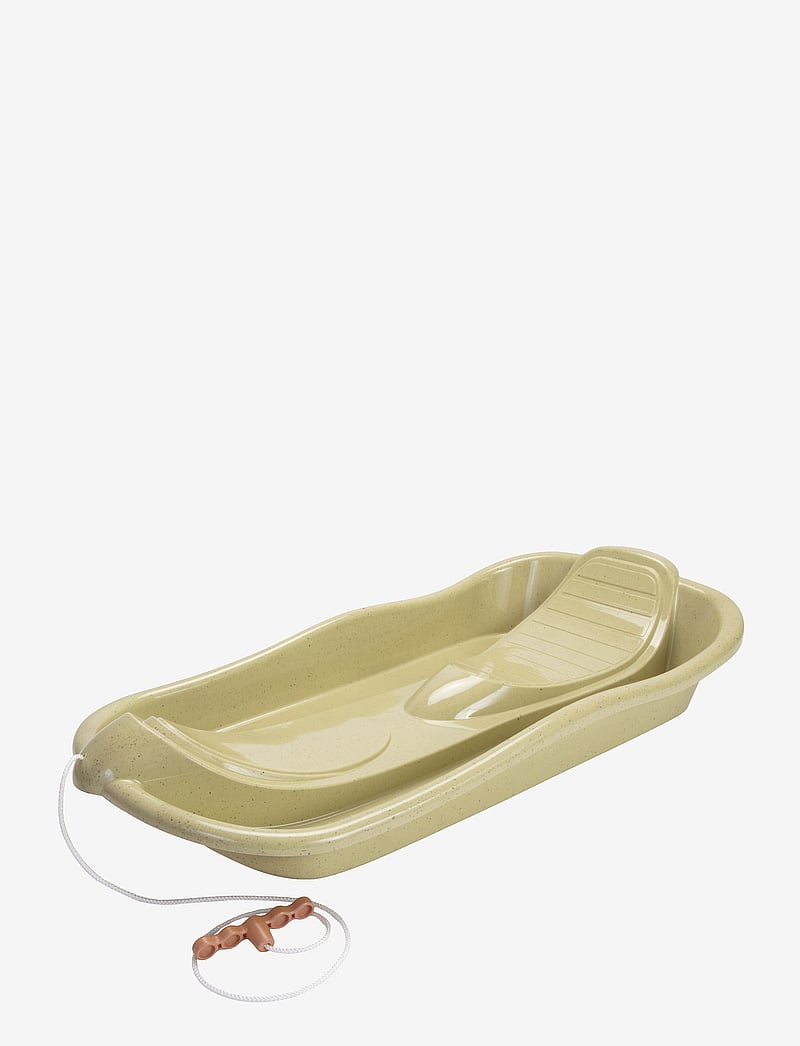 Dantoy - BIO BOBSLED W/O BRAKES DUSTY GREEN 79 CM - pulkor - green - 0