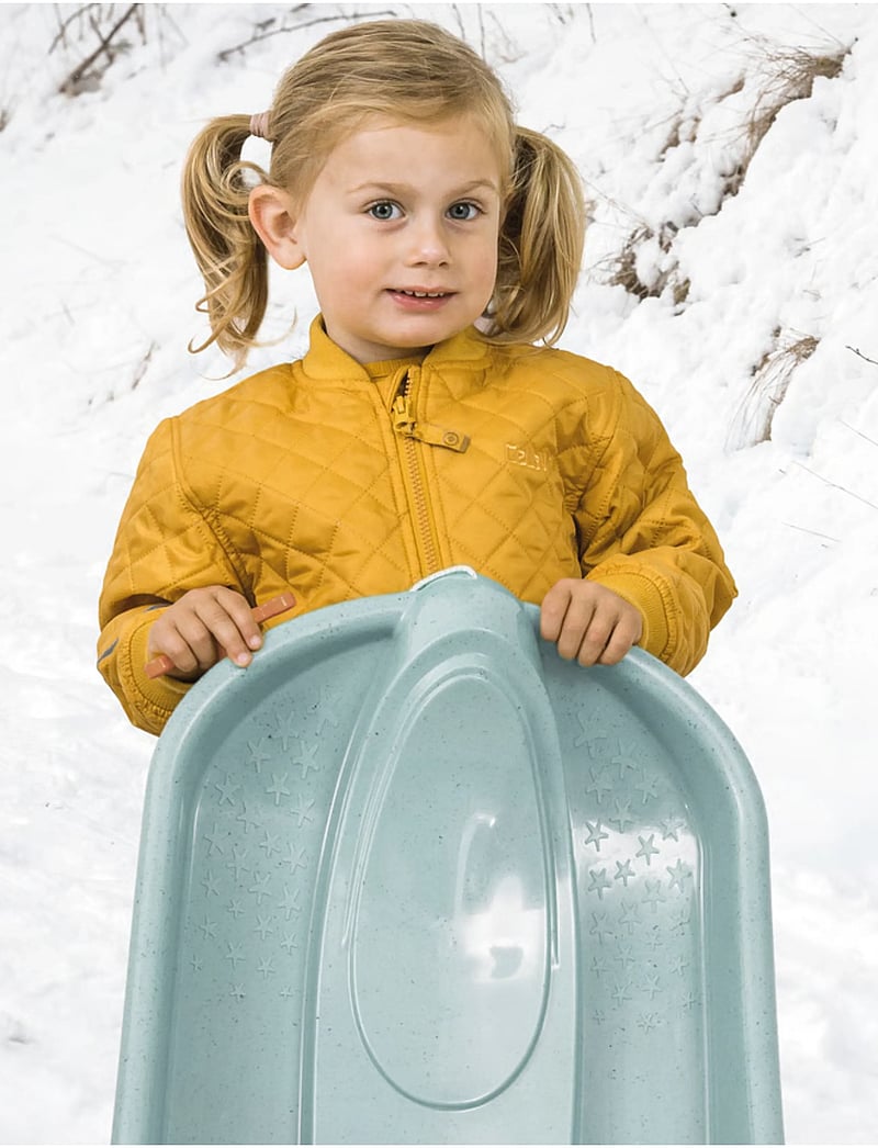 Dantoy - BIO BOBSLED W/O BRAKES DUSTY BLUE 79 CM - vinterleg - blue - 2