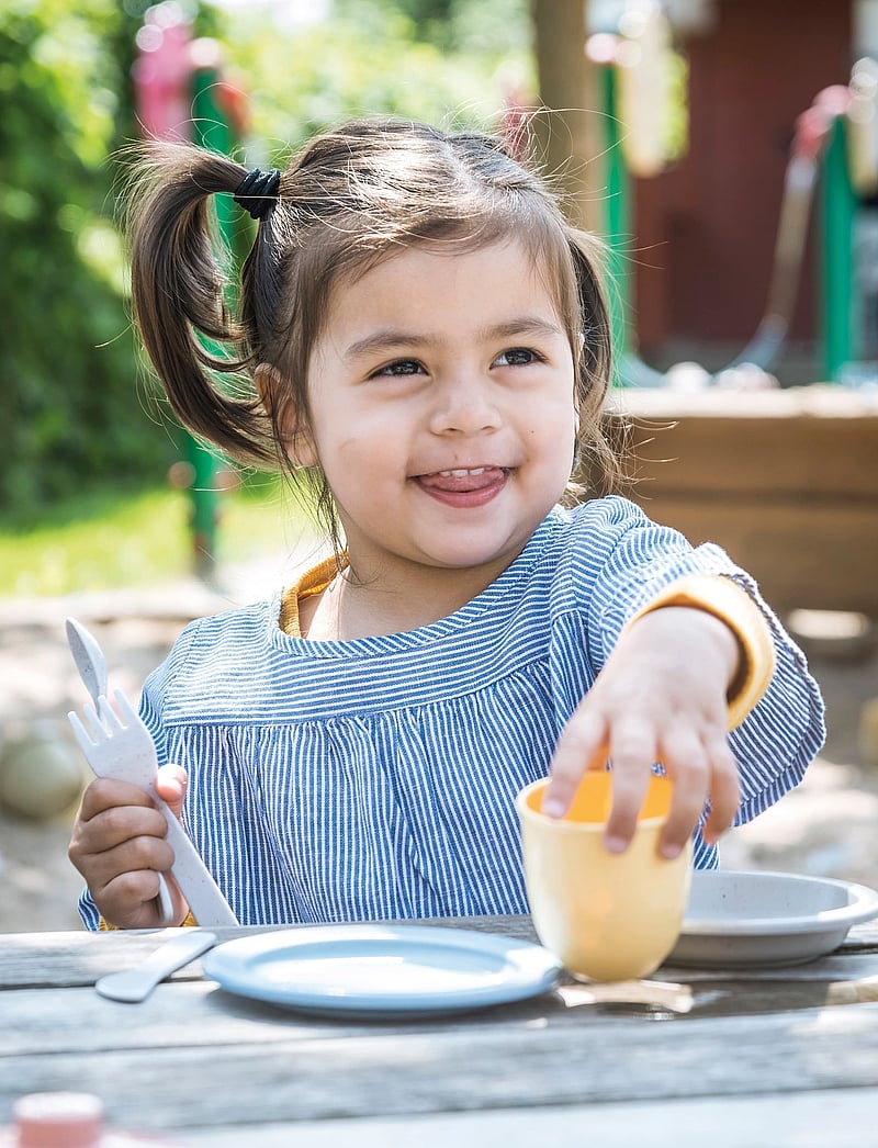 Dantoy - TINY BIO LUNCH SET 94 PC +1YEAR - hiekkalelut - dusty-blue, army-green, dusty-pink, dusty-yellow, grey - 0