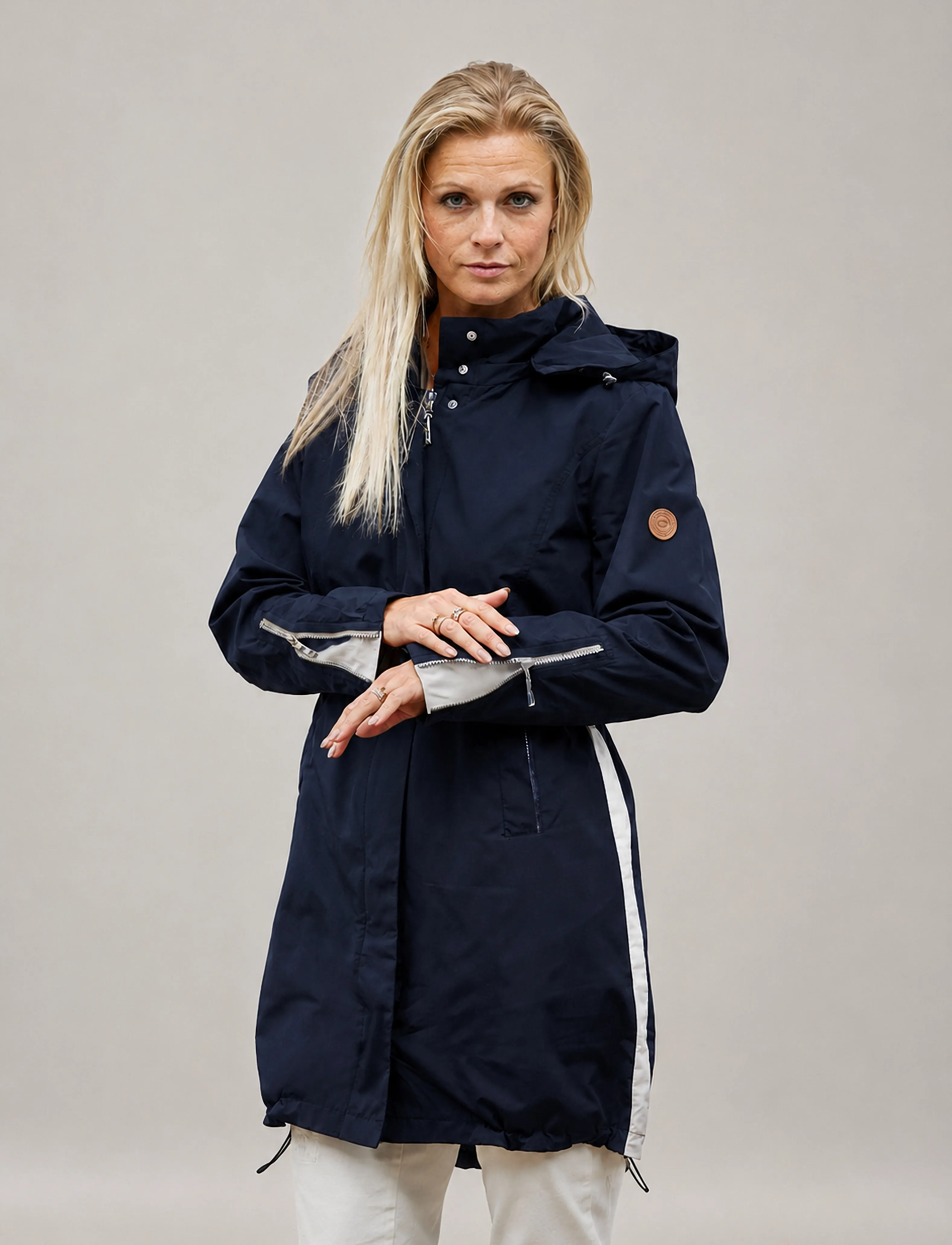 Danwear - Sofie - overtøj - 08 navy - 0