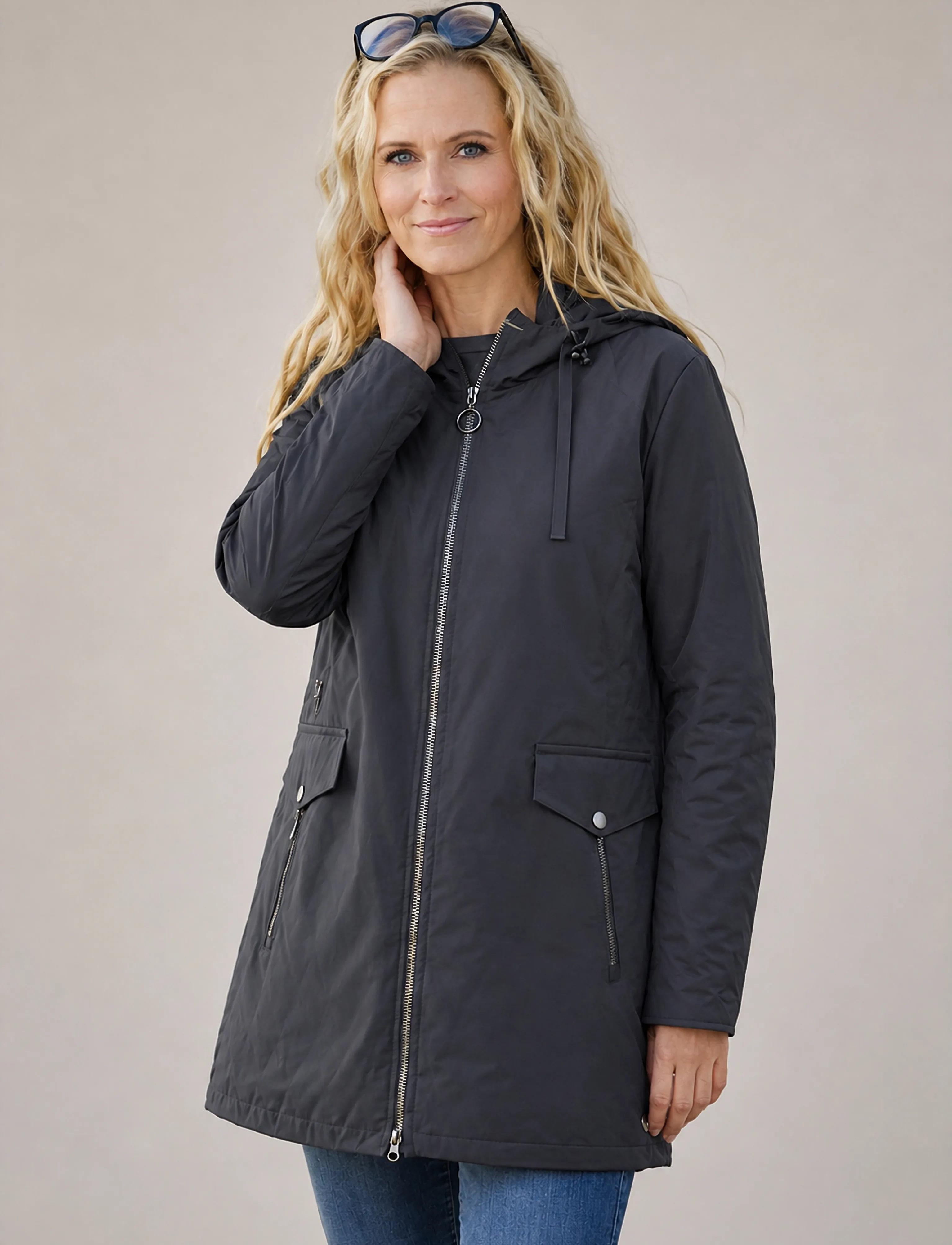 Danwear - Bonnie - overtøj - 17 - navy - 0