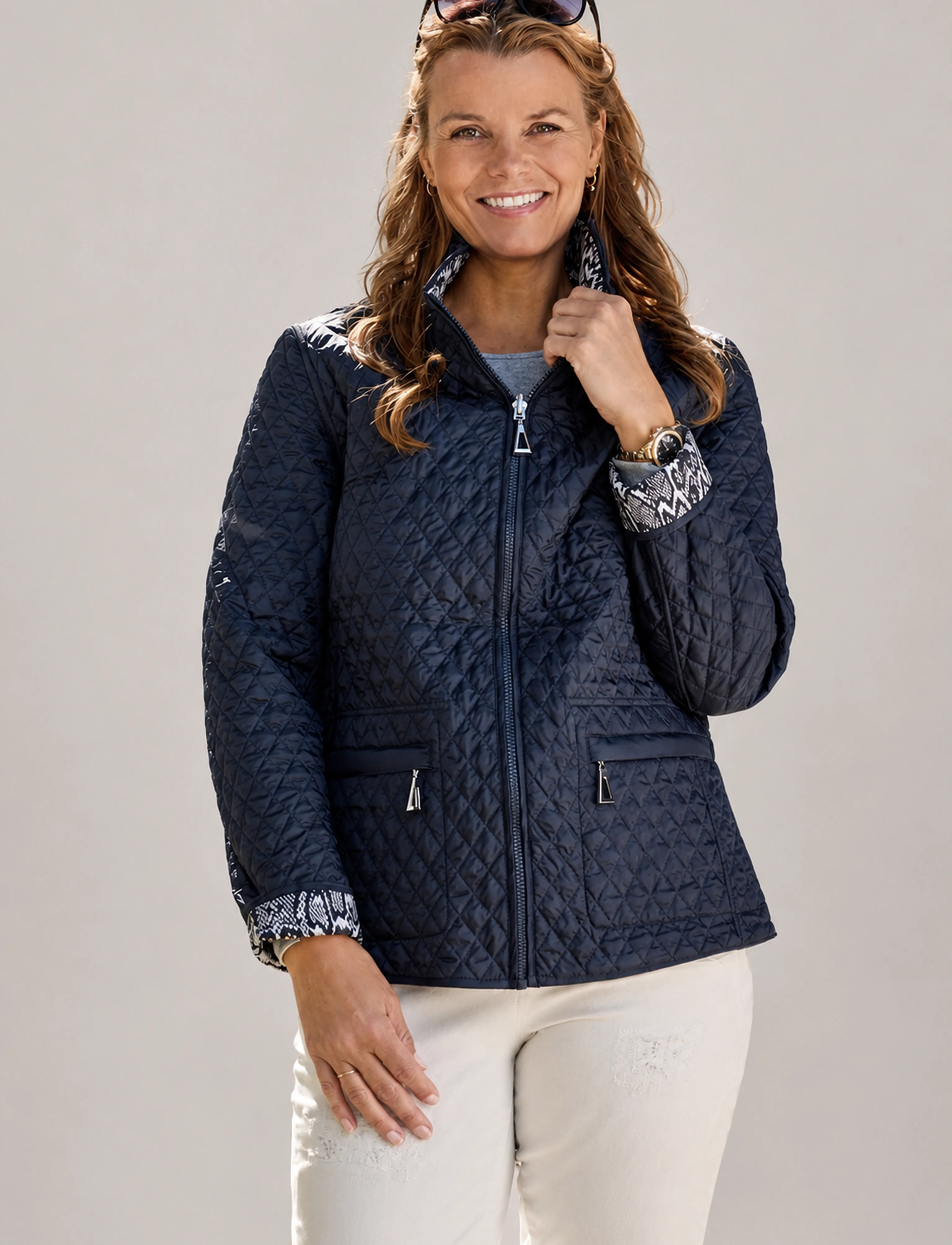 Danwear - Ines - kevadjakid - 08 navy / reptil - 0