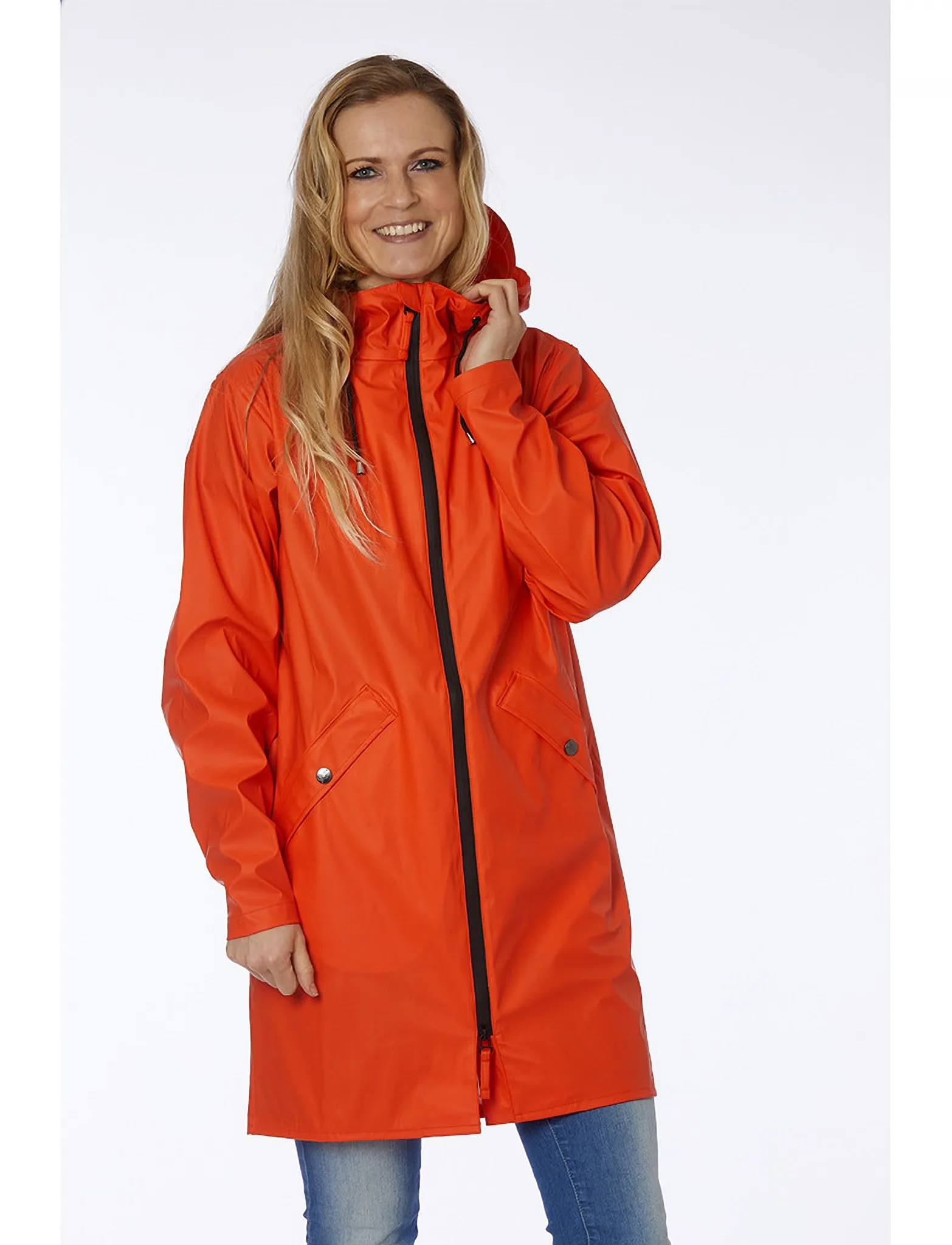 Danwear - Liisa - outerwear - 13 orange - 0