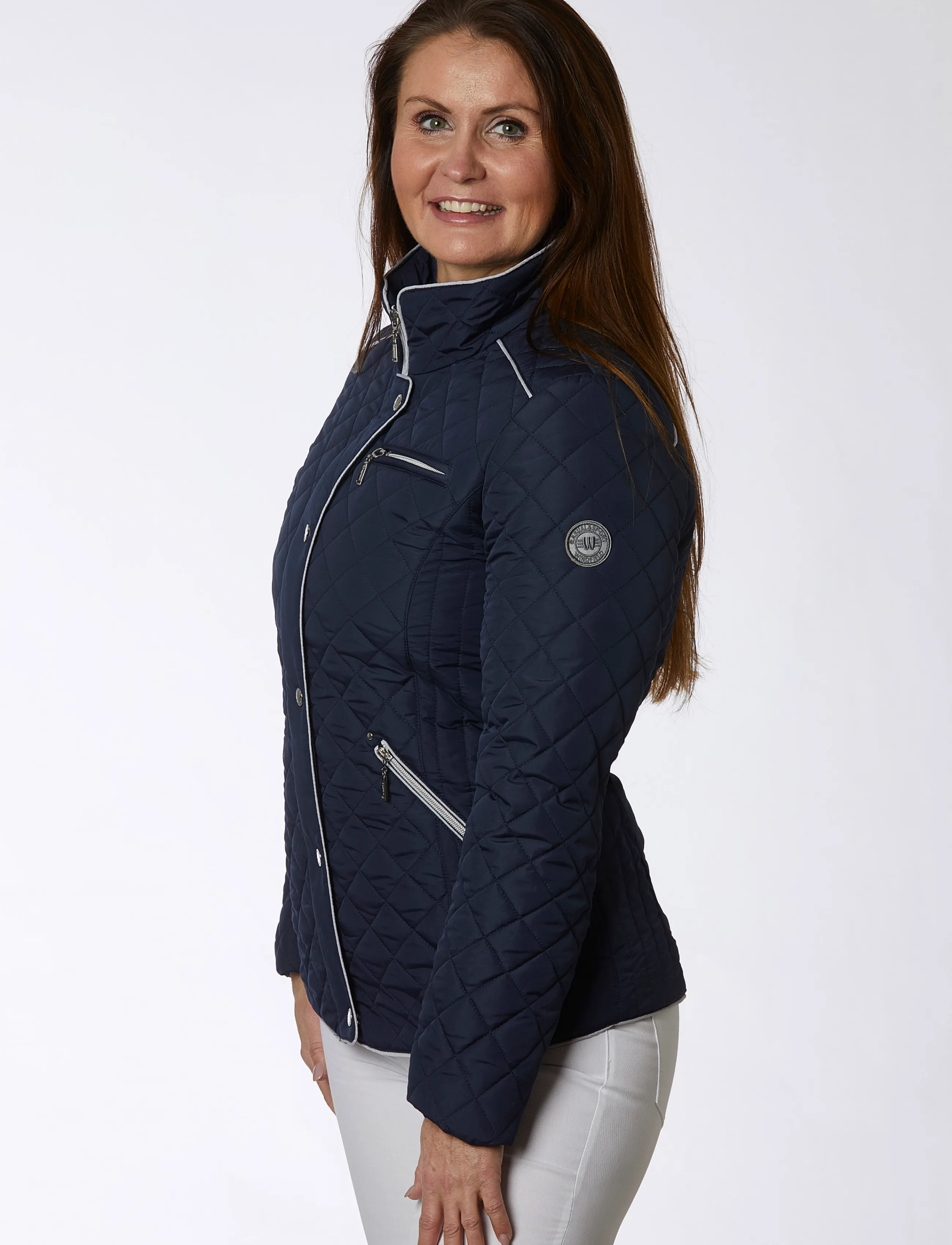 Danwear - Viva - efterårsjakker - 08 navy - 0