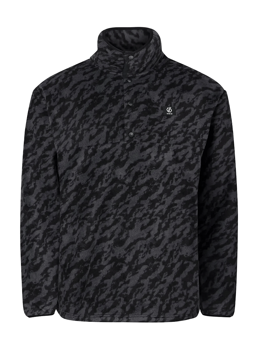 Dare2b - MensPrintFleece - blkmarbprnt - 1