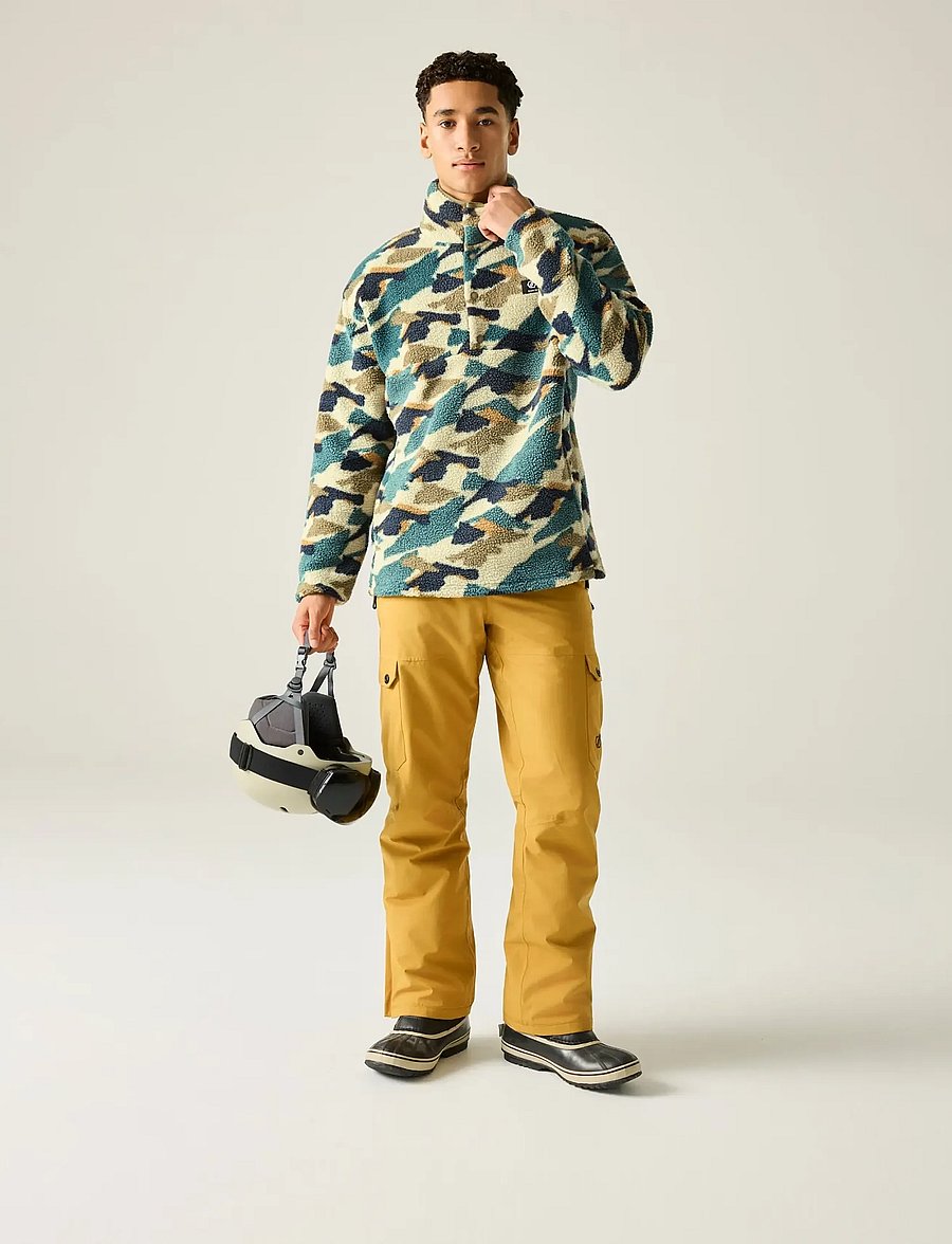Dare2b - MensPrintFleece - fleece & midlayer - medmntprnt - 0