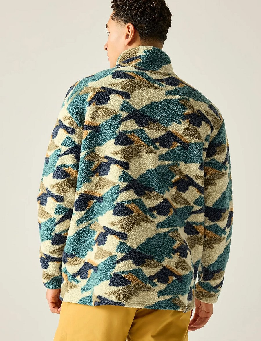 Dare2b - MensPrintFleece - fleece & midlayer - medmntprnt - 3
