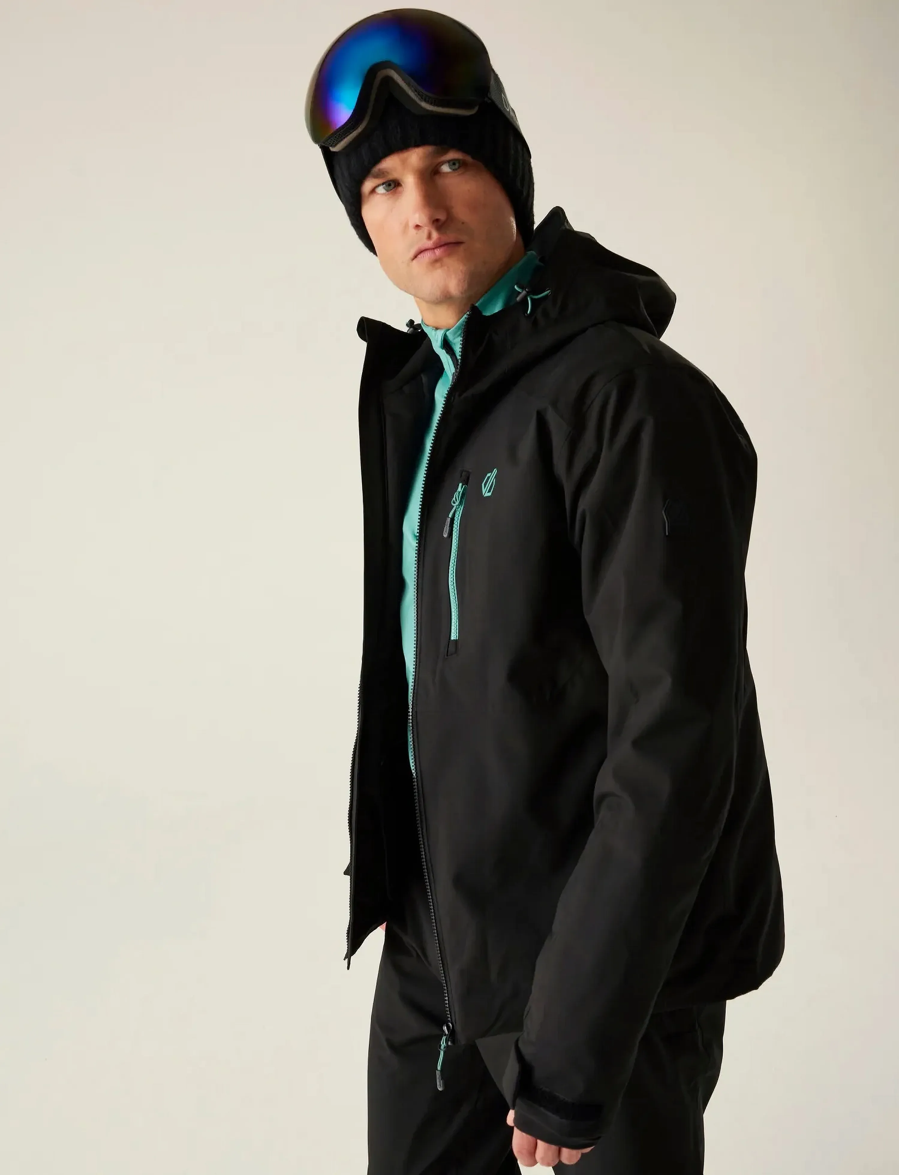 Dare2b Eagle Iii Jacket, XL, Black, Sport Jackets > Sport Ski Jackets, Herre