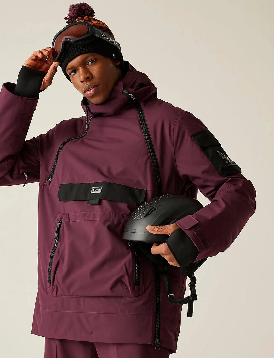 Dare2b - T-Bar Overhead II Jacket - anorakkar - fig/black - 0