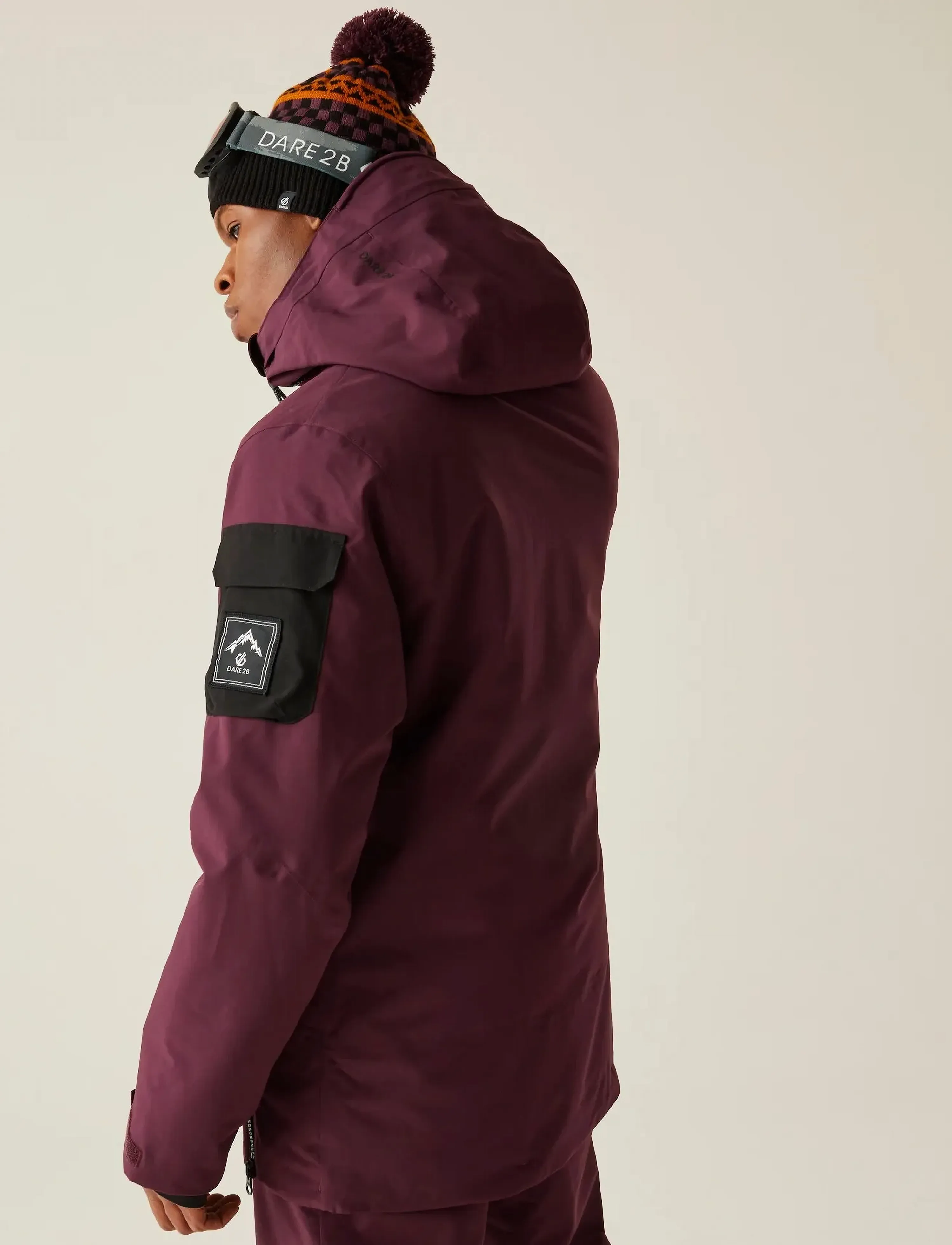 Dare2b - T-Bar Overhead II Jacket - anorakkar - fig/black - 4