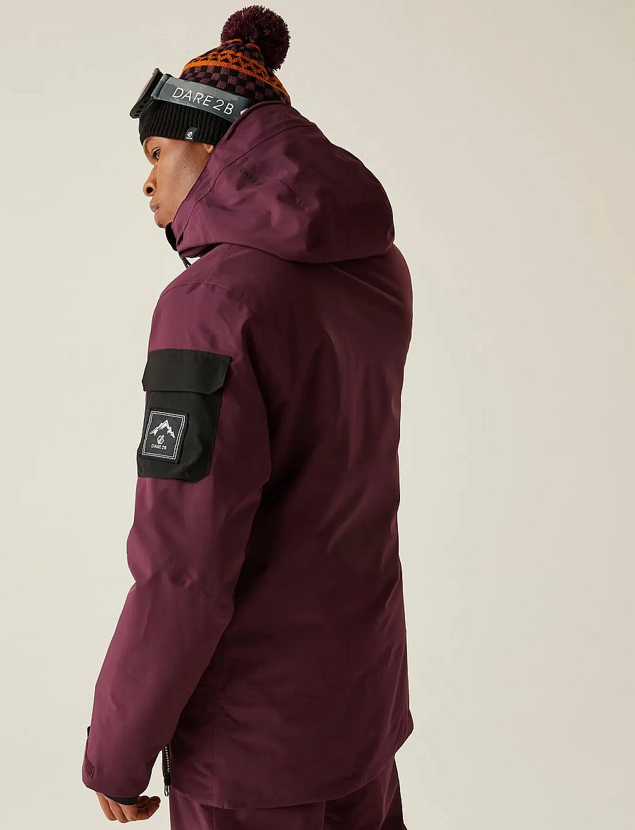 Dare2b - T-Bar Overhead II Jacket - anorakkar - fig/black - 4