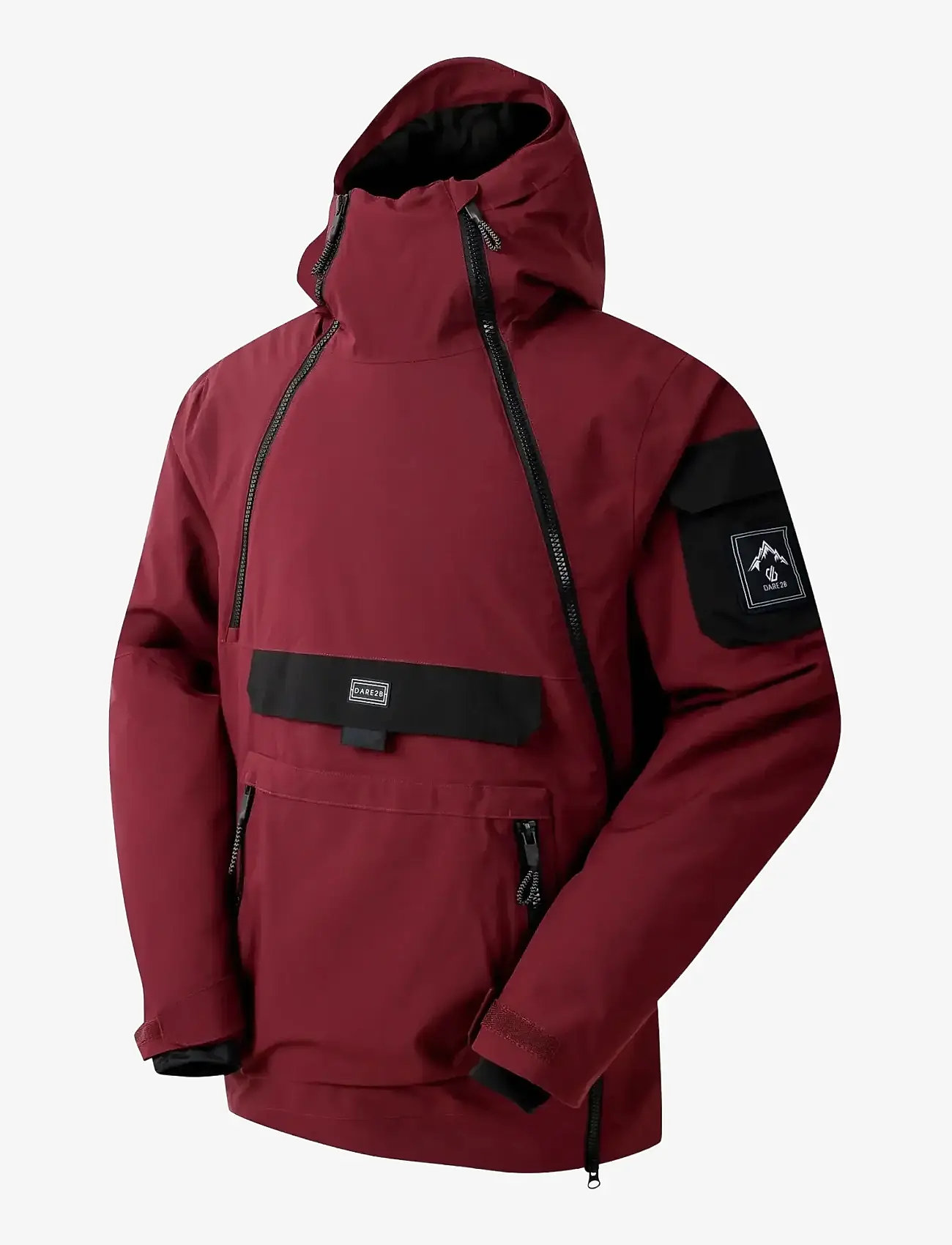 Dare2b - T-Bar Overhead II Jacket - anoraks - fig/black - 3
