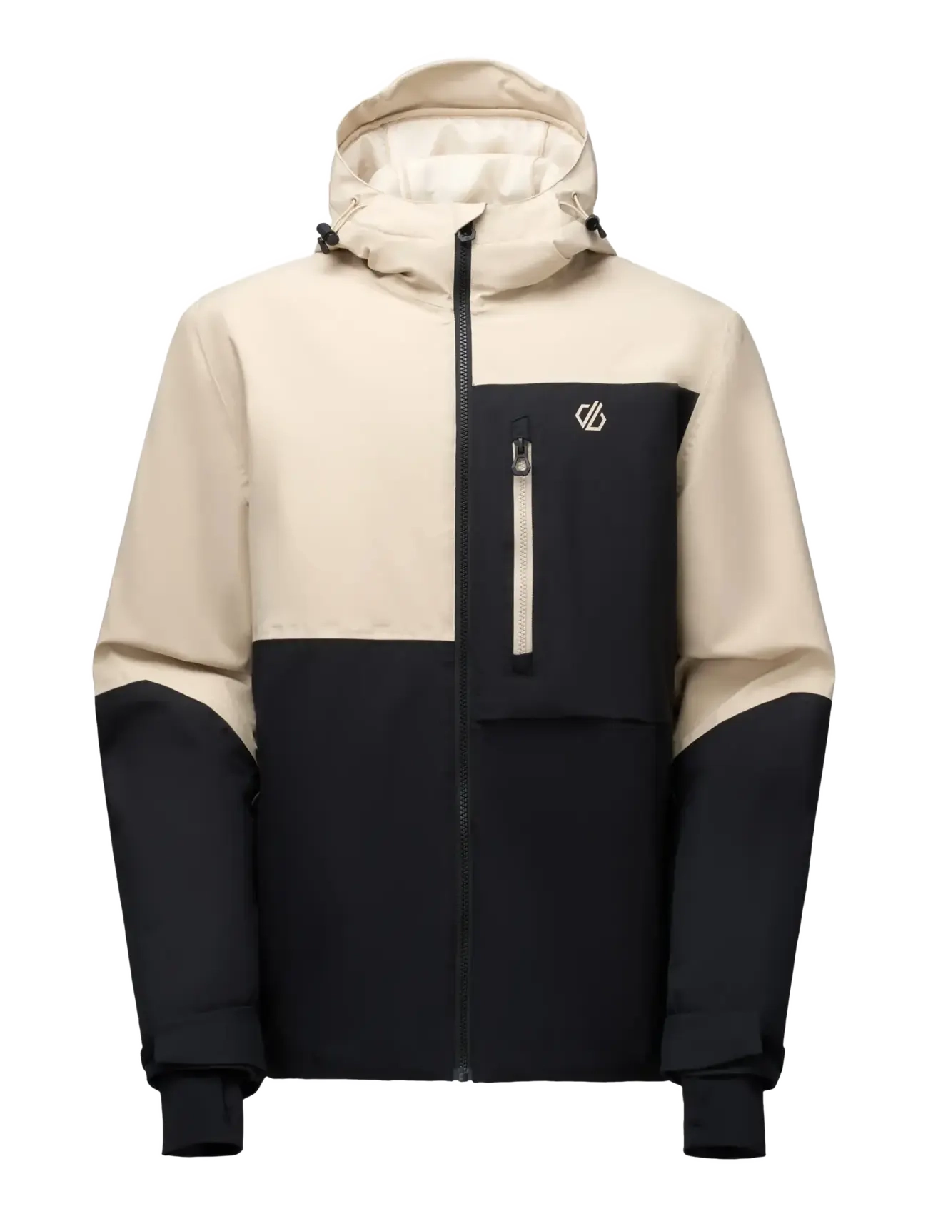 Dare2b HalfpipeIVJk - Kurtki narciarskie - WHTPEPPR/BLK / cream