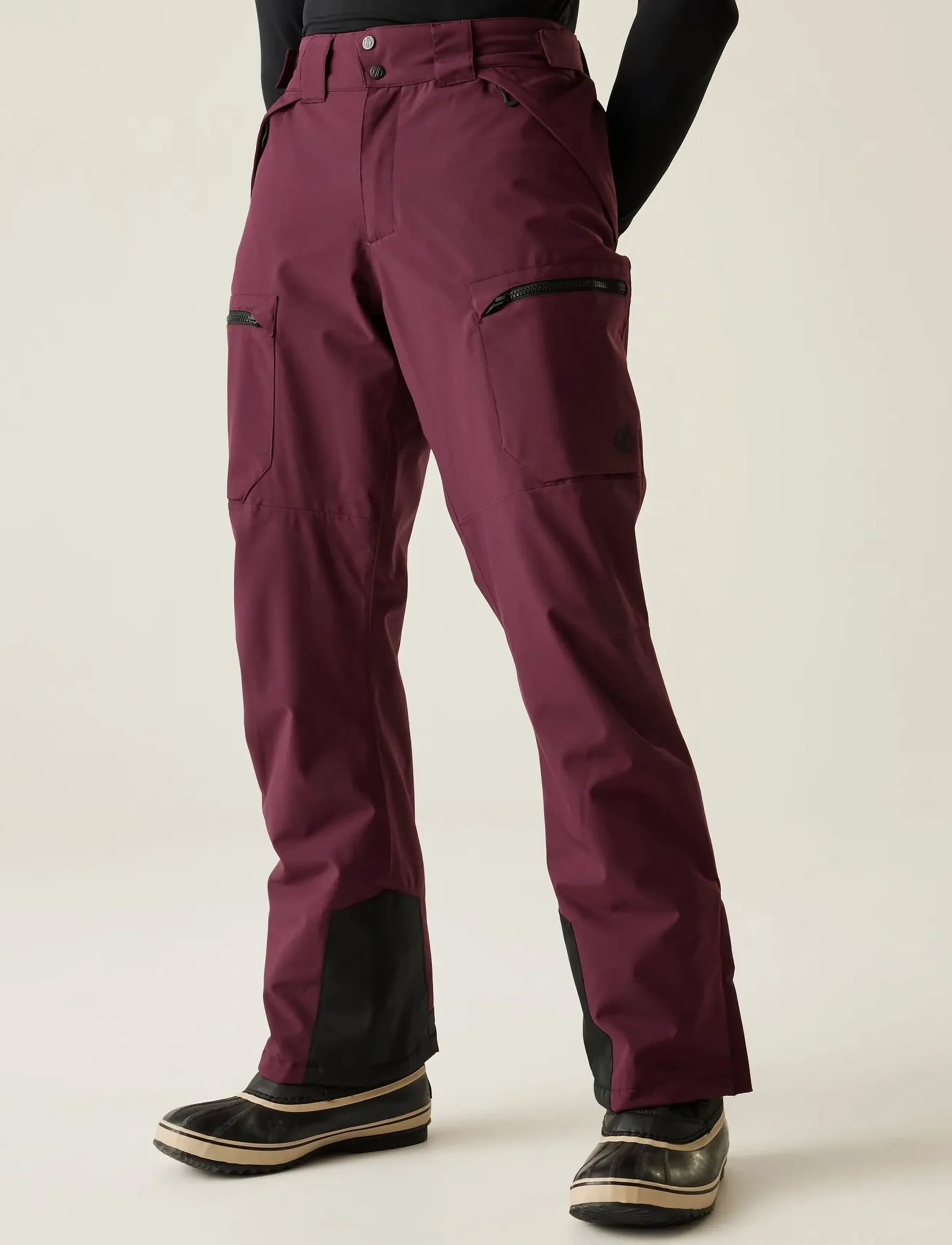Dare2b Baseplate Ii Pant, Mænd, Skibukser, Bordeaux, Str: XL