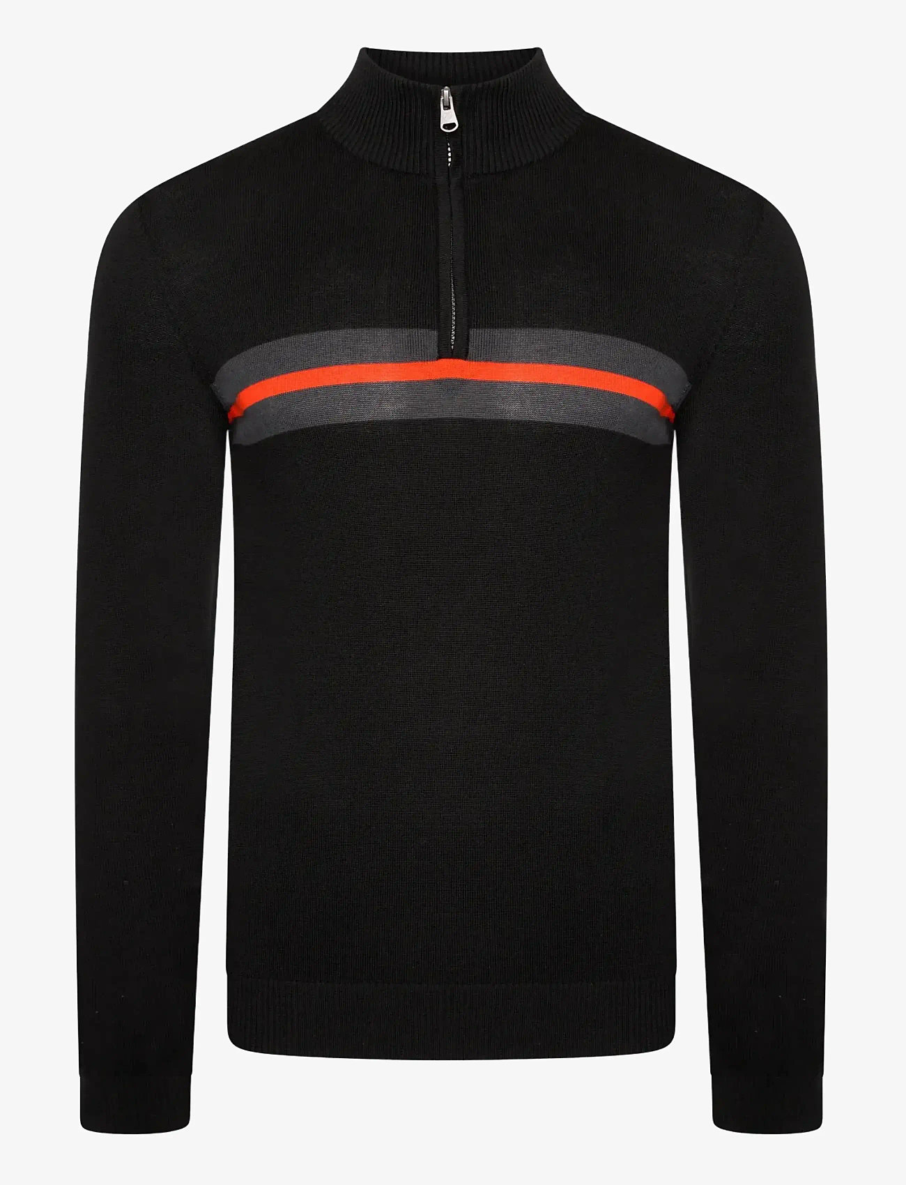Dare2b - UniteUs1/4ZipKntd / UniteUs1/4ZipKntd - sweatshirts - blk/amberglo - 0