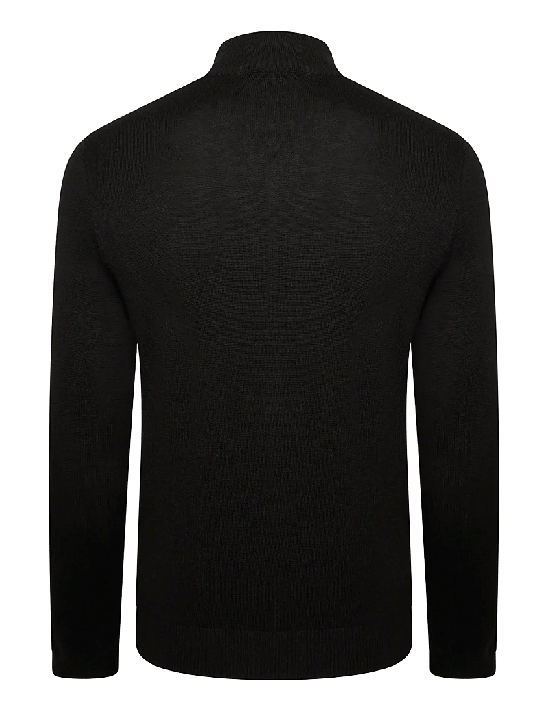 Dare2b - UniteUs1/4ZipKntd / UniteUs1/4ZipKntd - sweatshirts - blk/amberglo - 1