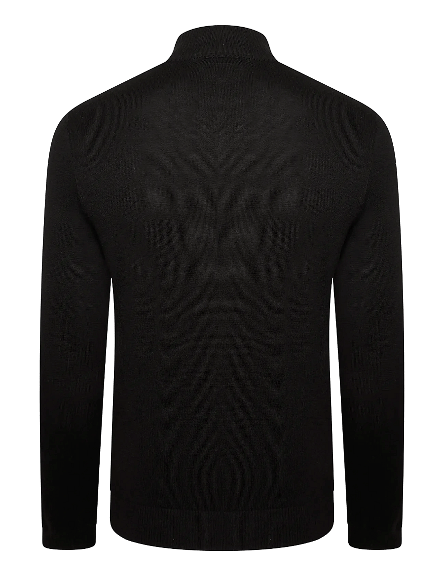Dare2b - UniteUs1/4ZipKntd / UniteUs1/4ZipKntd - sweatshirts - blk/amberglo - 1