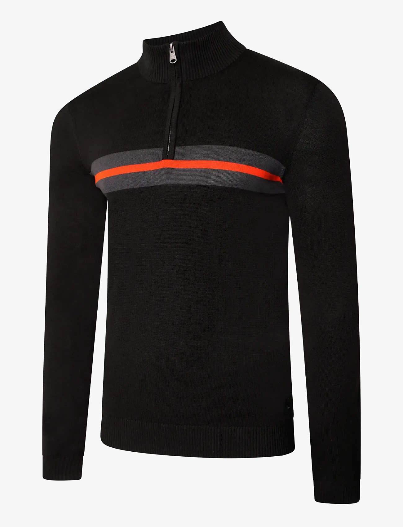 Dare2b - UniteUs1/4ZipKntd / UniteUs1/4ZipKntd - sweatshirts - blk/amberglo - 2