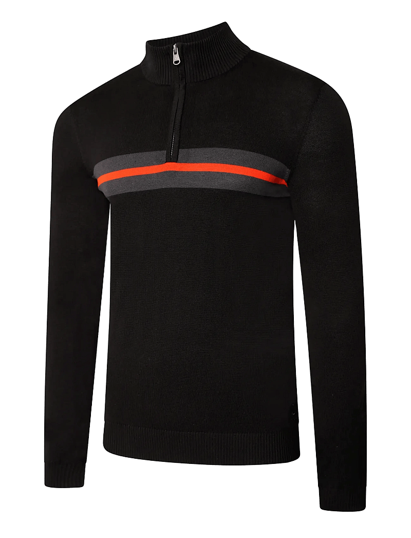Dare2b - UniteUs1/4ZipKntd / UniteUs1/4ZipKntd - sweatshirts - blk/amberglo - 2