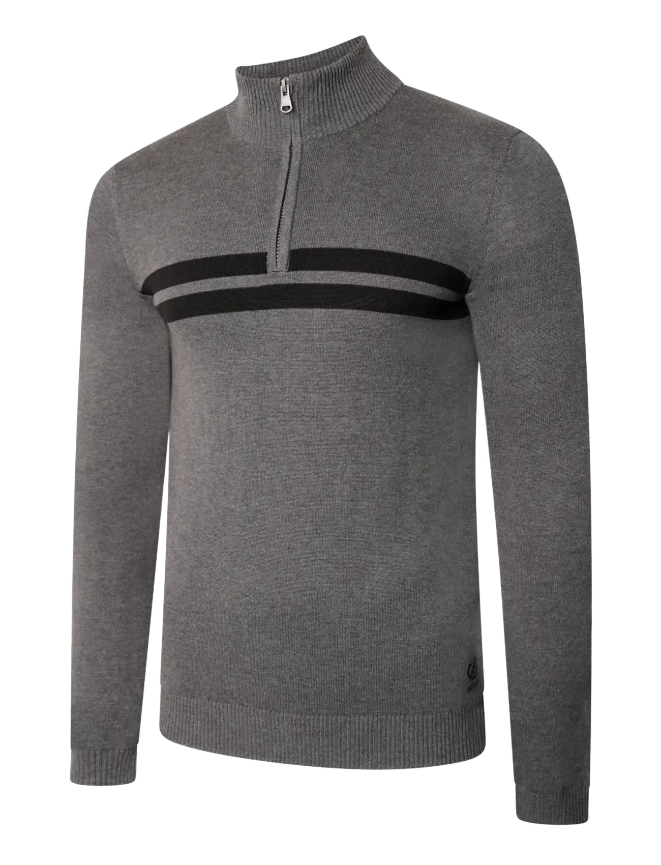 Dare2b - UniteUs1/4ZipKntd / UniteUs1/4ZipKntd - sweatshirts - charcgry/blk - 2