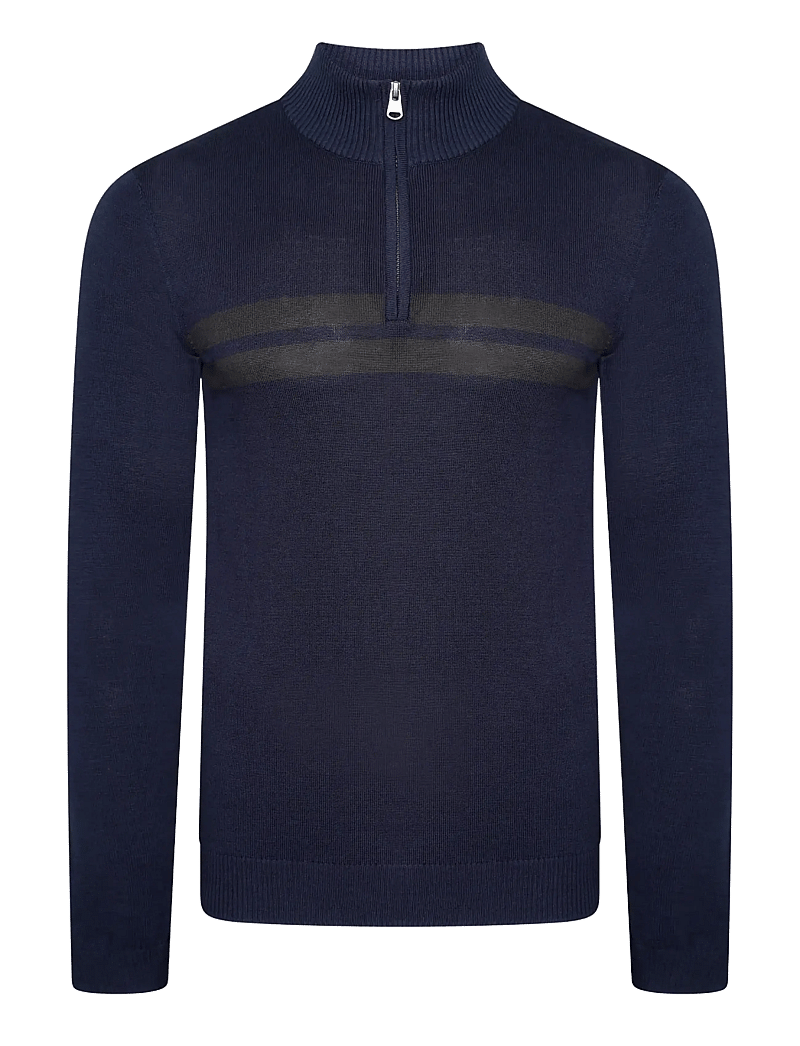 Dare2b - UniteUs1/4ZipKntd / UniteUs1/4ZipKntd - sweatshirts - nghtflnv/ebn - 0