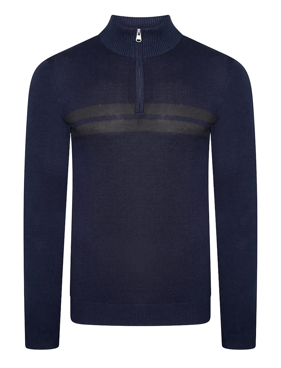Dare2b - UniteUs1/4ZipKntd / UniteUs1/4ZipKntd - sweatshirts - nghtflnv/ebn - 0