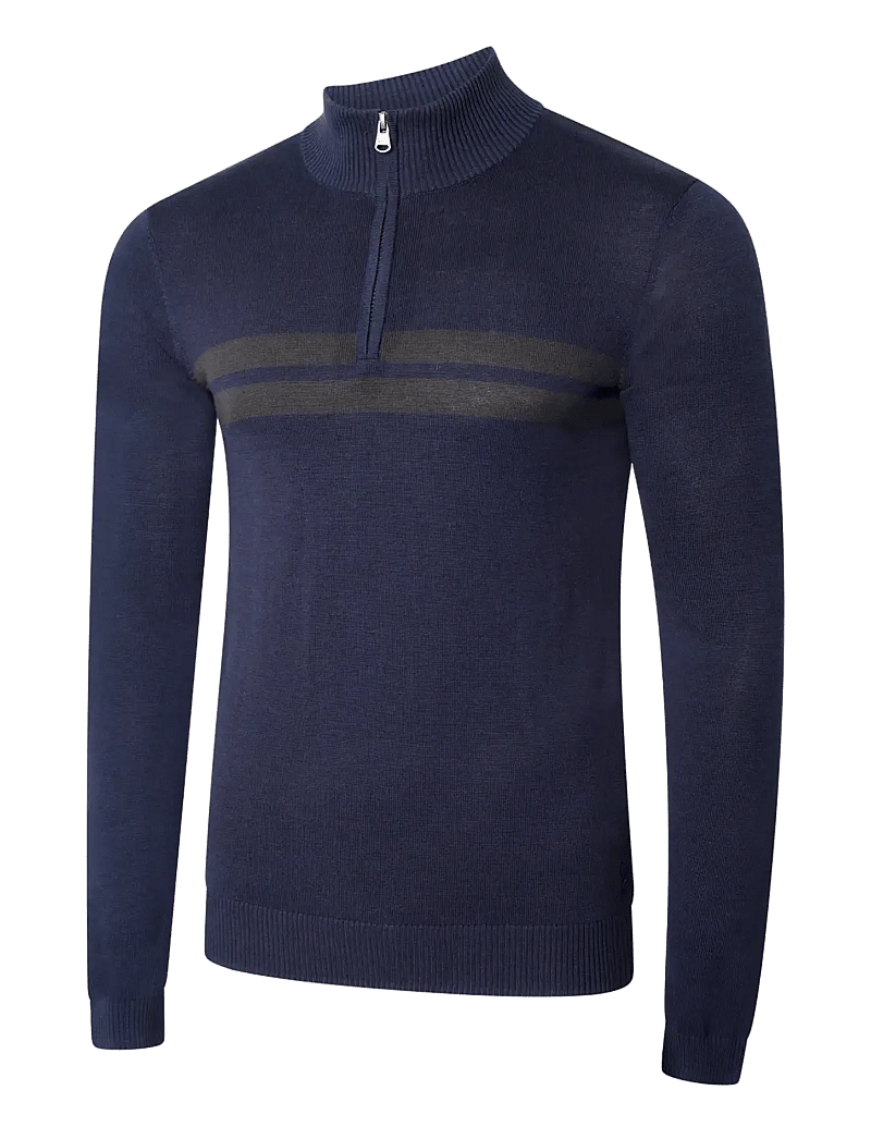 Dare2b - UniteUs1/4ZipKntd / UniteUs1/4ZipKntd - sweatshirts - nghtflnv/ebn - 2