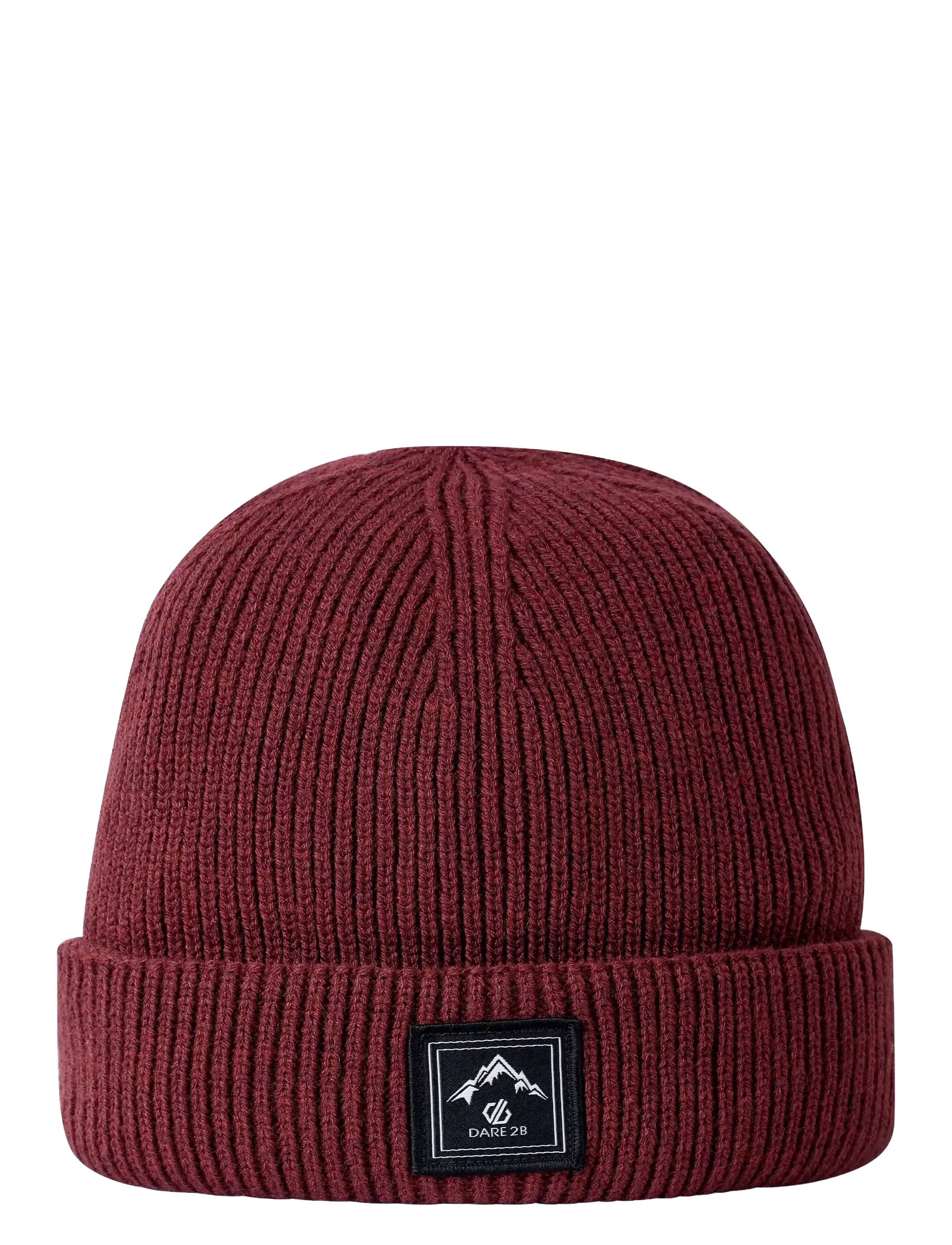 Dare2b Rider Beanie, One Size, Burgundy, Sport Accessories > Sport Beanies, Dame
