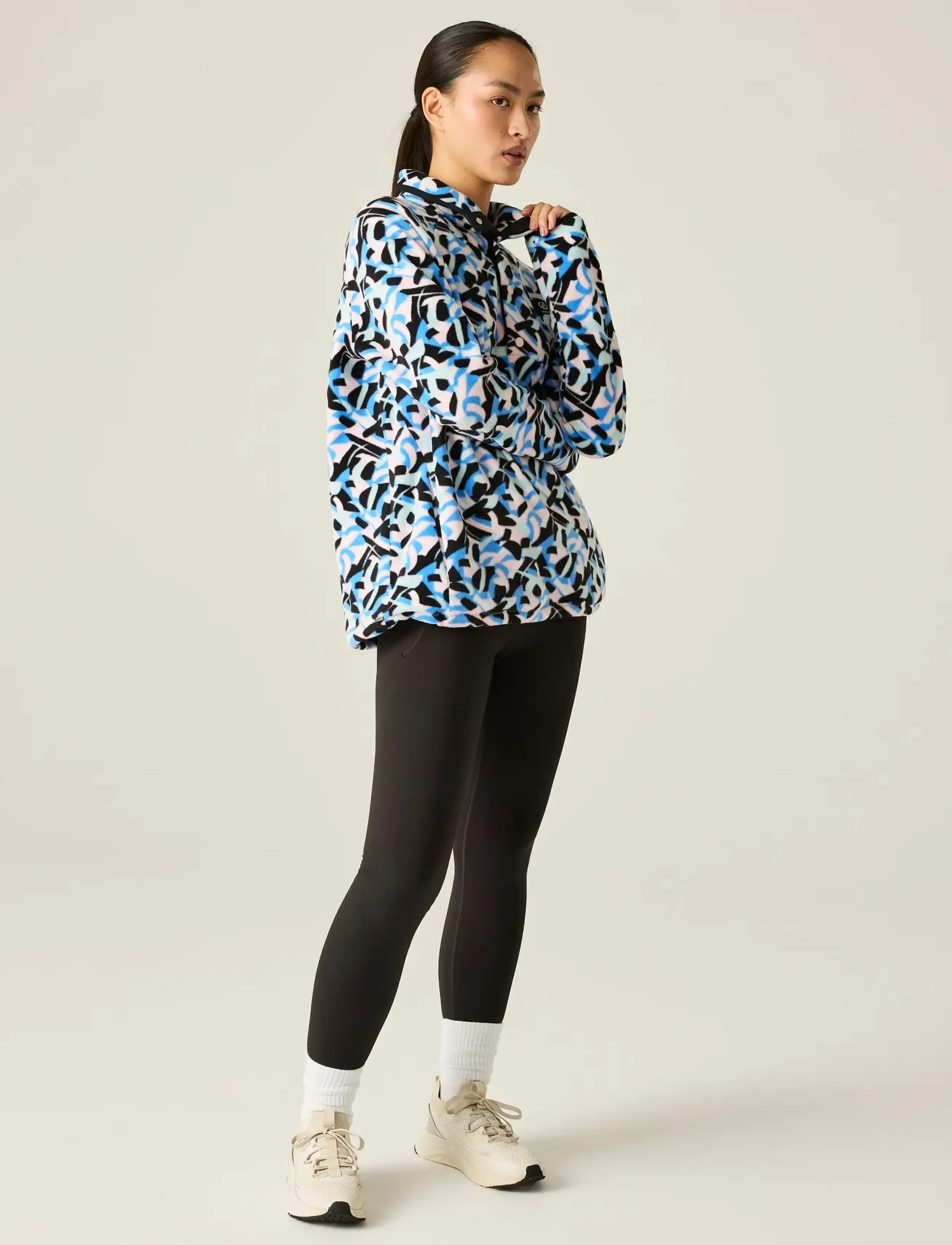 Dare2b - WmsPrintedFleece - overdele - mvmntanmlprt - 0