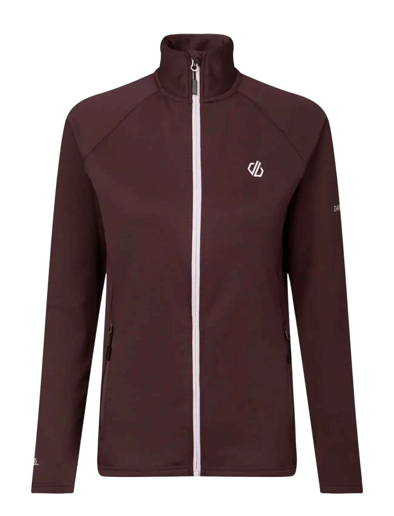Dare2b LowlineFulZC/S - Tøj - HUCKLEBERRY / burgundy