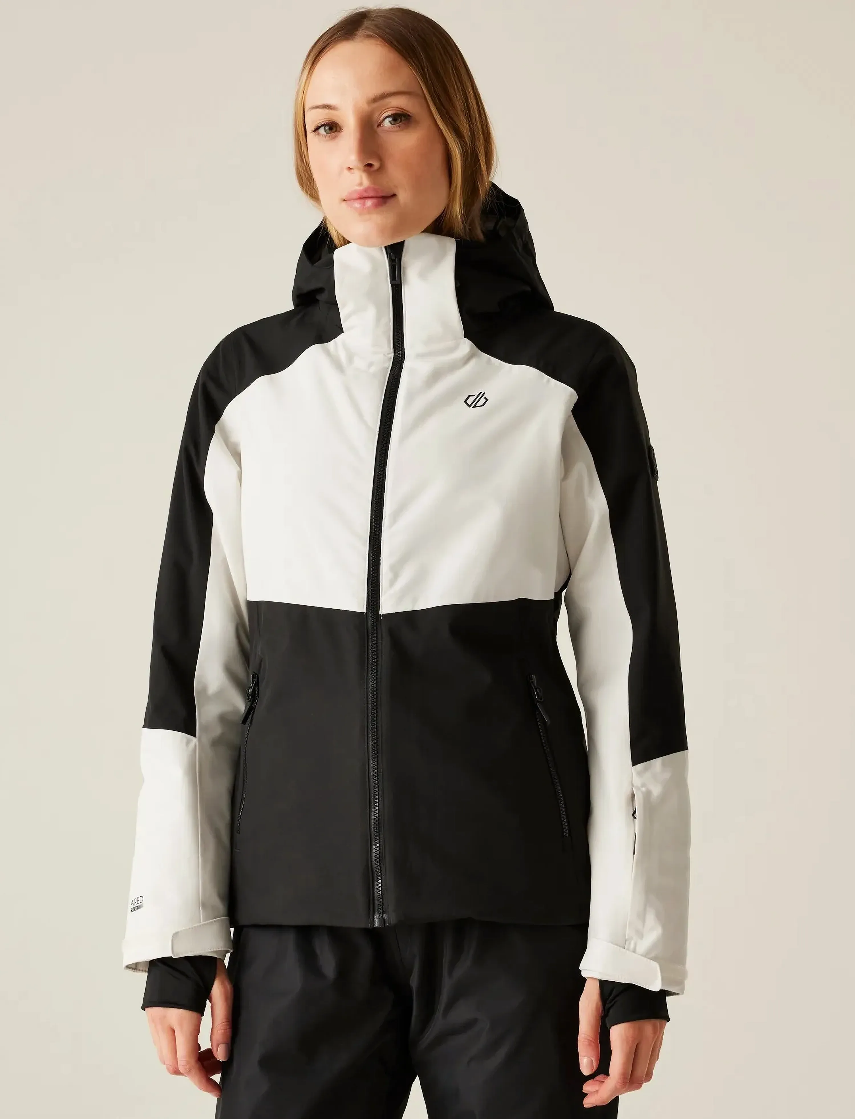 Dare2b Flurry Ii Jacket, Kvinder, Skijakke Med Hætte, Sort, Str: L