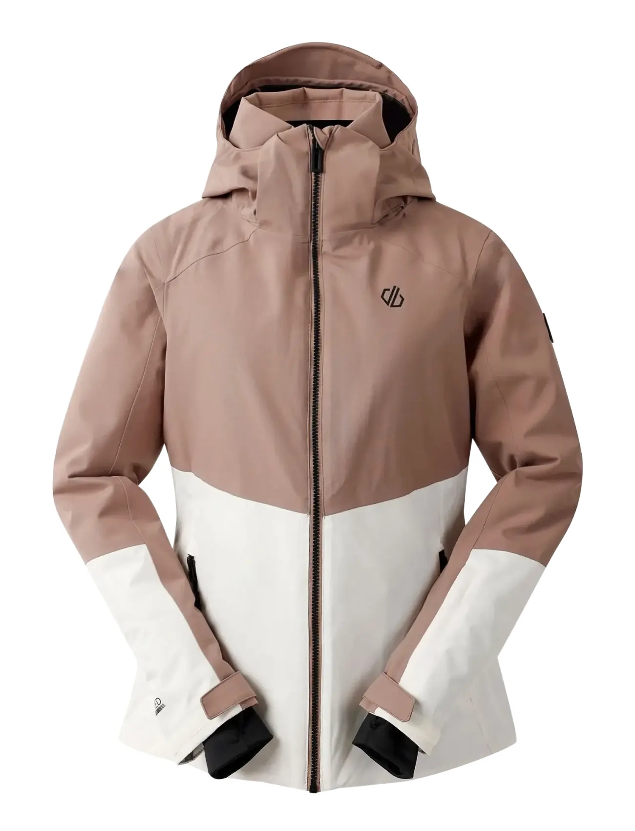 Dare2b Flurry II Jacket - Vintersport - PINE BARK/EGRET / beige