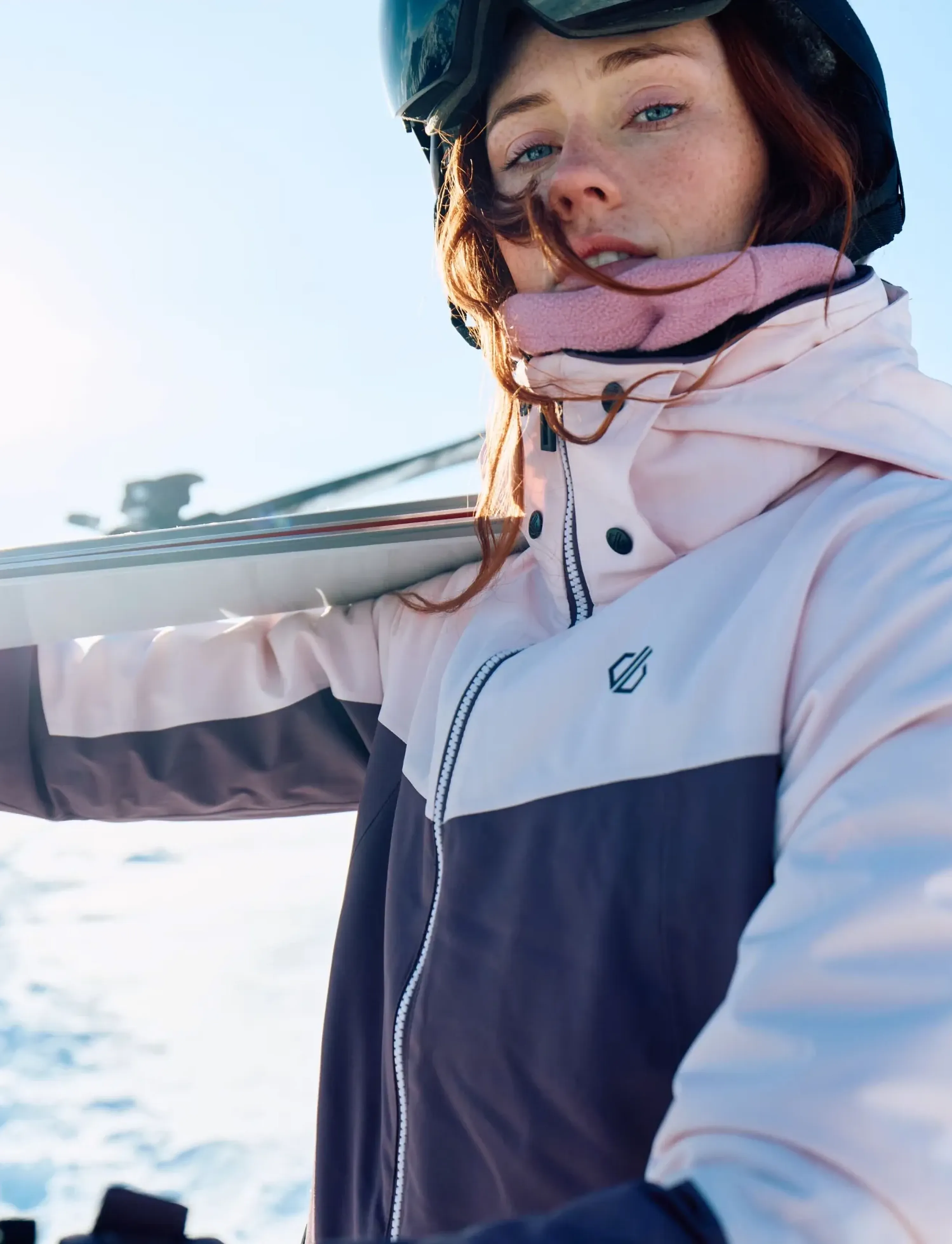 Dare2b - FlurryIIIJacket - ski jackets - pnkhz/hucklb - 4