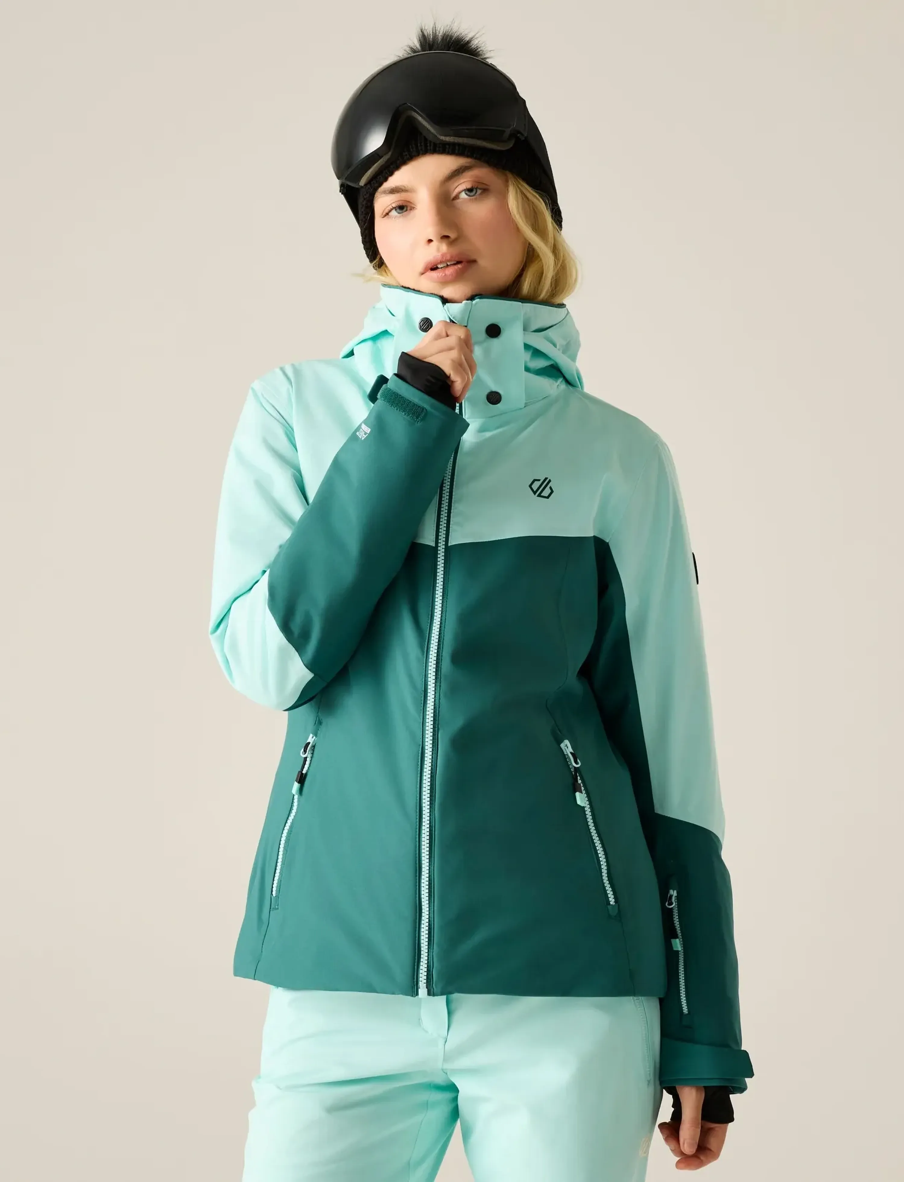 Dare2b - FlurryIIIJacket - skitøj - wtrbalet/med - 0