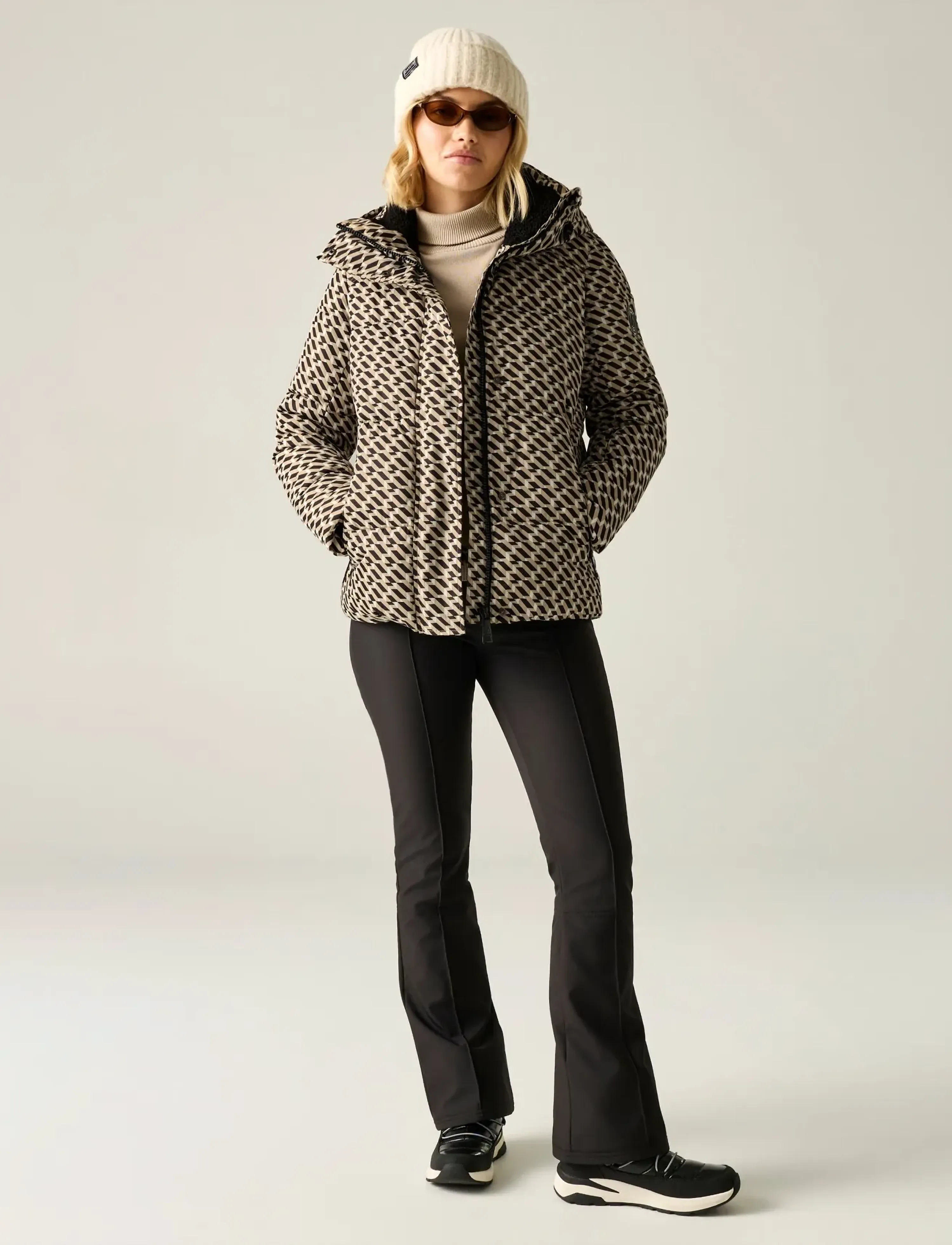 Dare2b - AllureJacket - ski jackets - whtpepgeo - 5