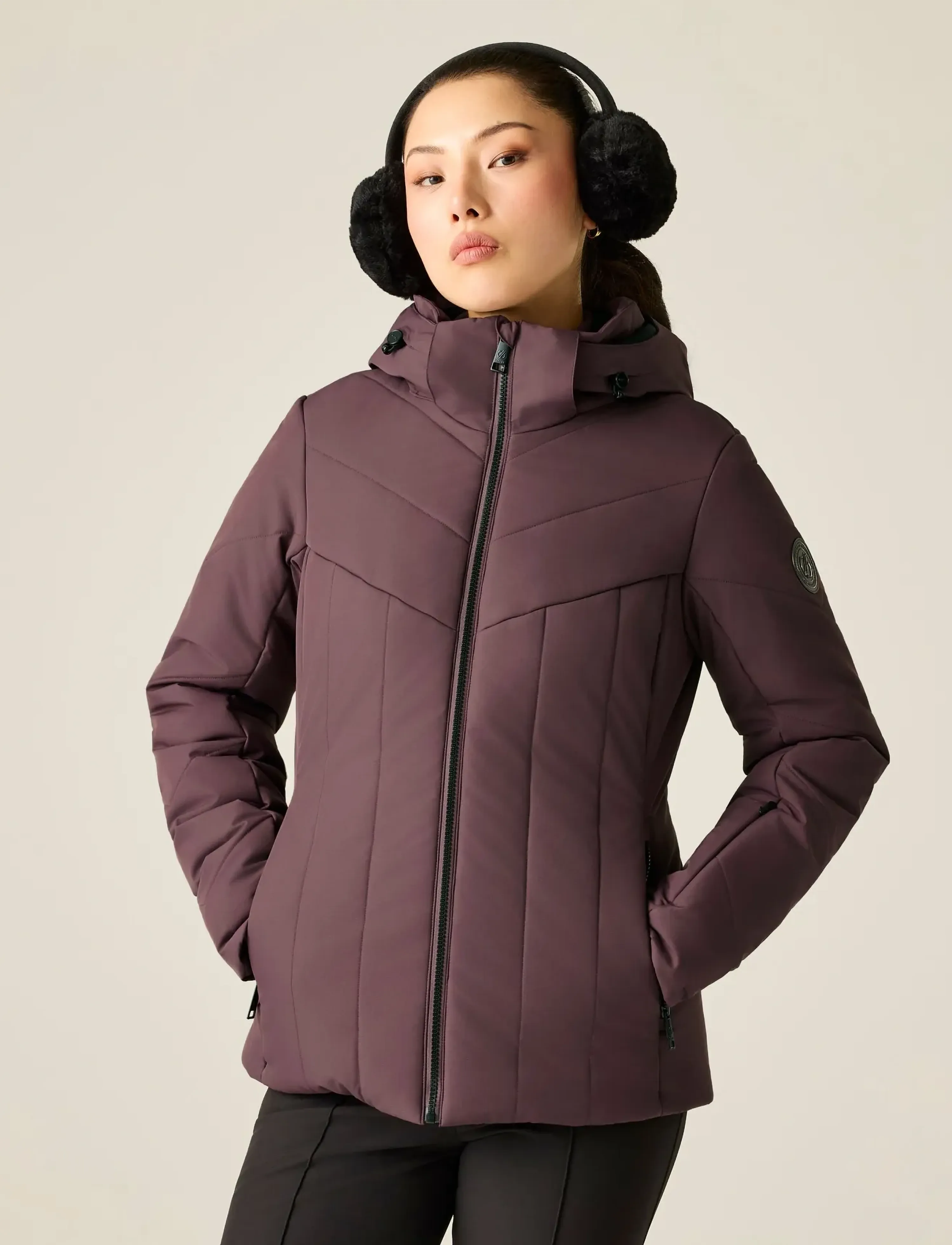Dare2b - GlacierIIJacket - skitøj - huckleberry - 0