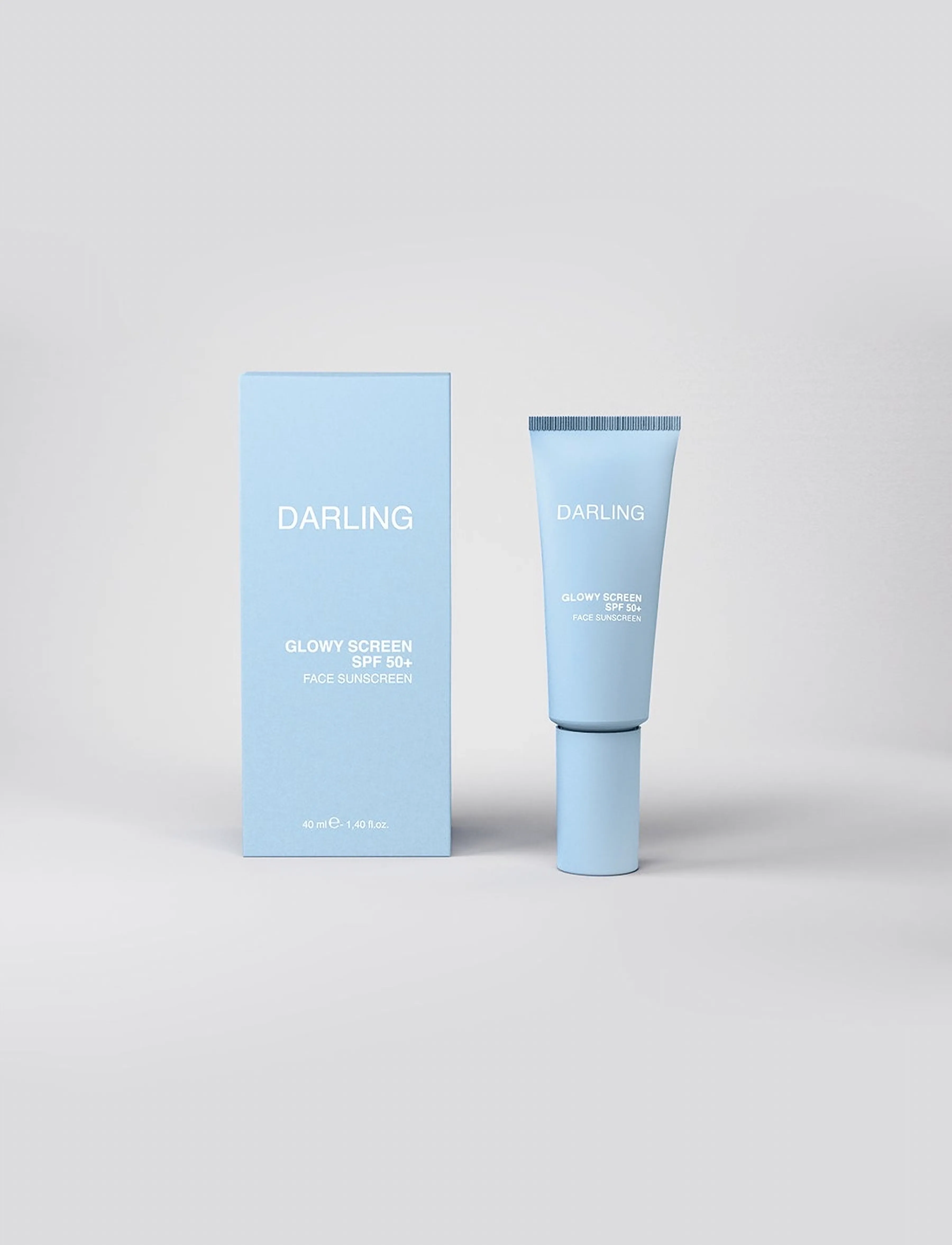 Darling - GLOWY SCREEN SPF 50+- Brightening Daily Moisturizer - no color - 2