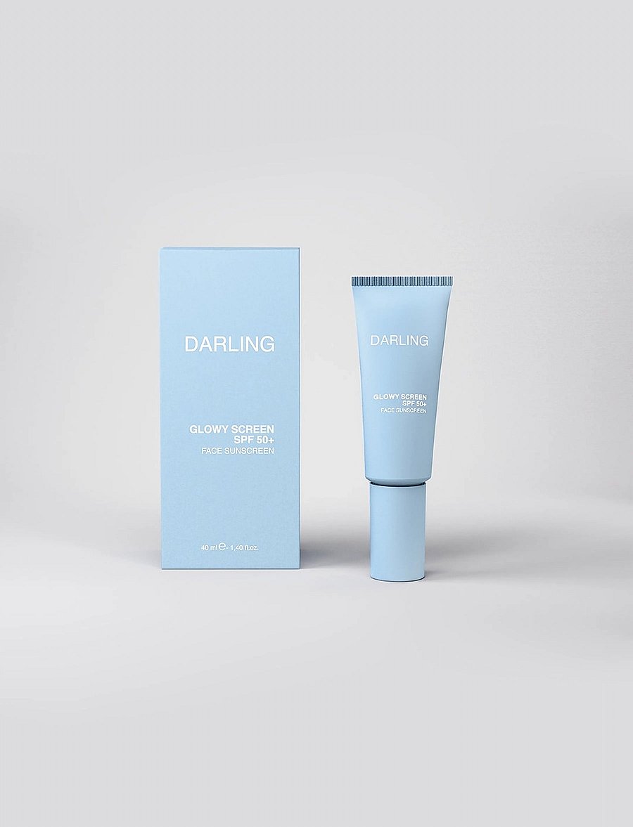 Darling - GLOWY SCREEN SPF 50+- Brightening Daily Moisturizer - no color - 2