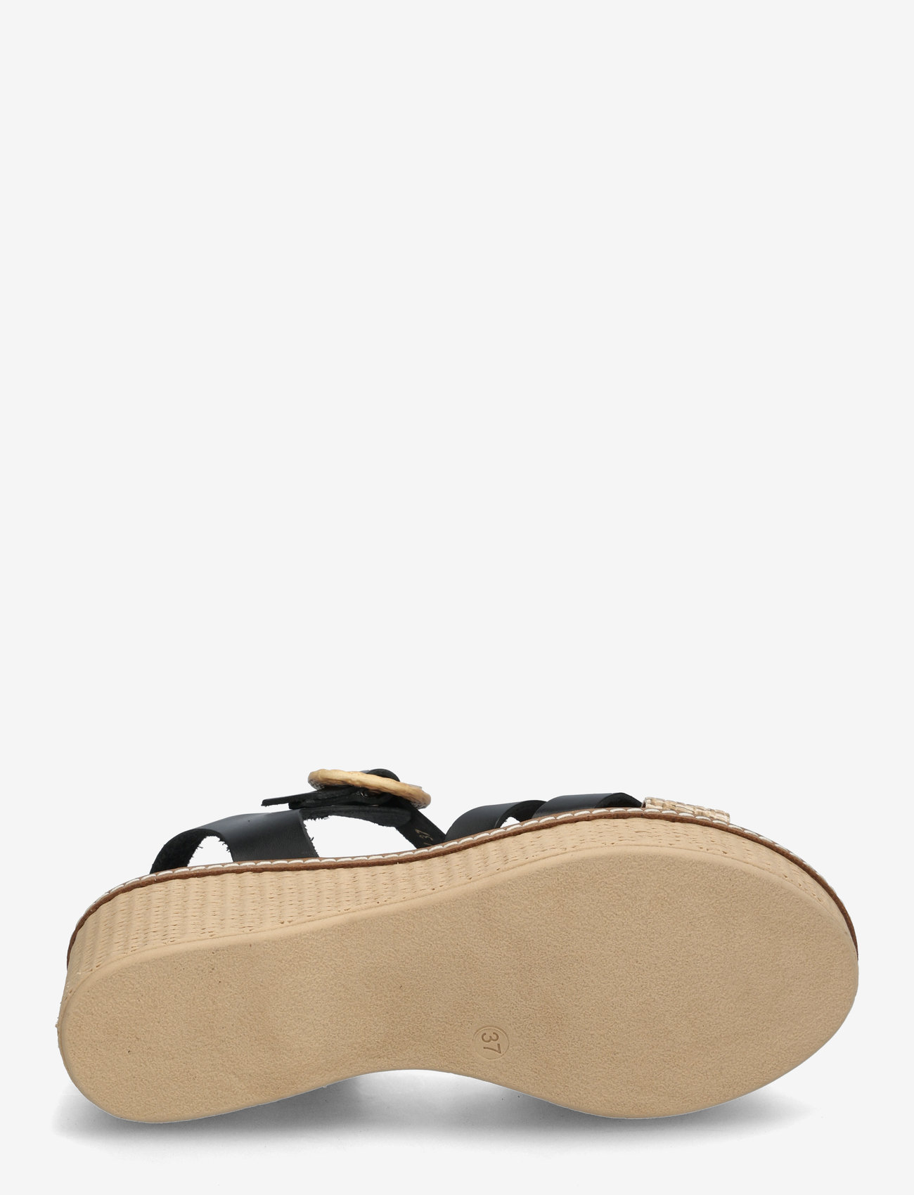 Dasia - Flora - platvormkingad - black - 4