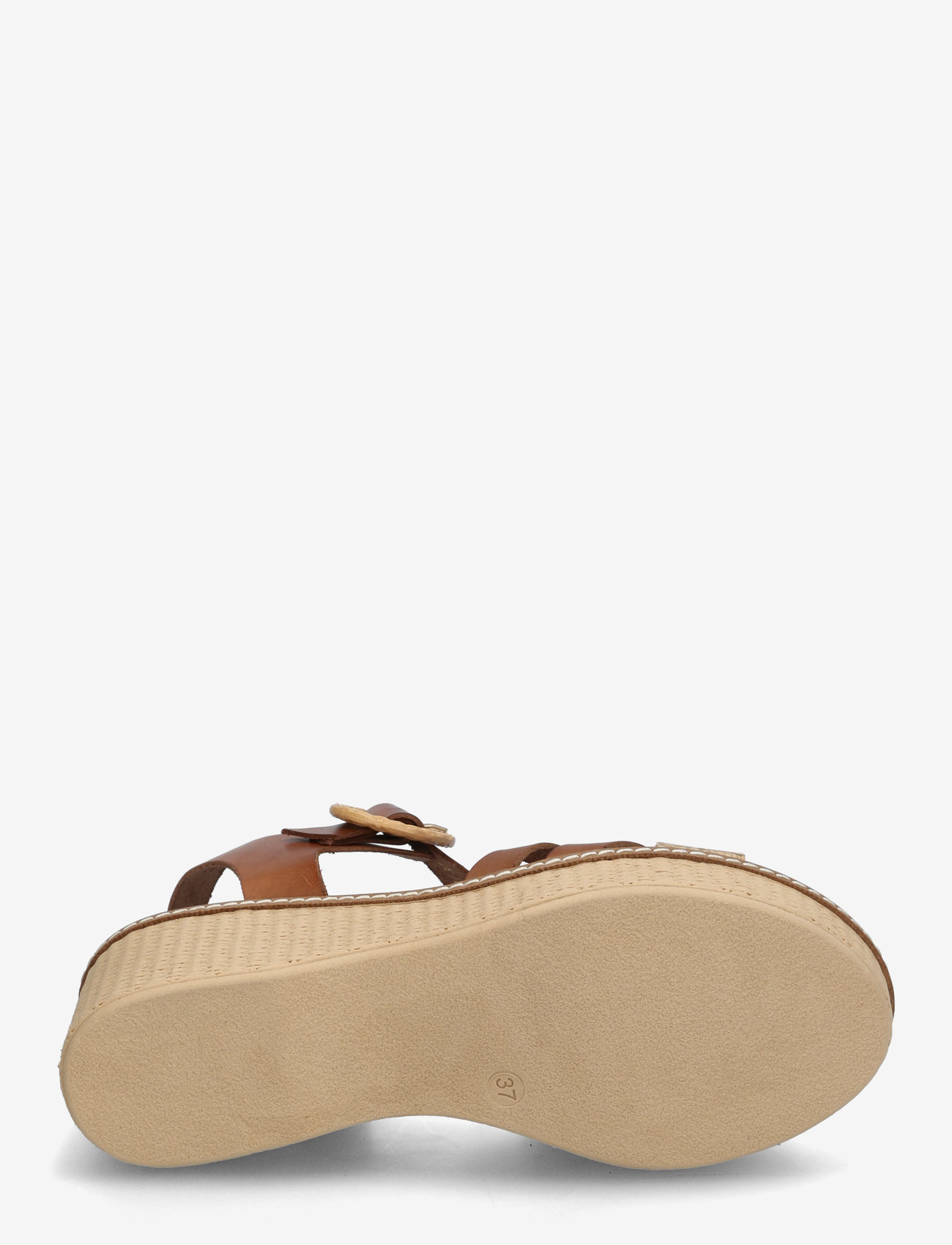 Dasia - Flora - wedges - cognac - 4