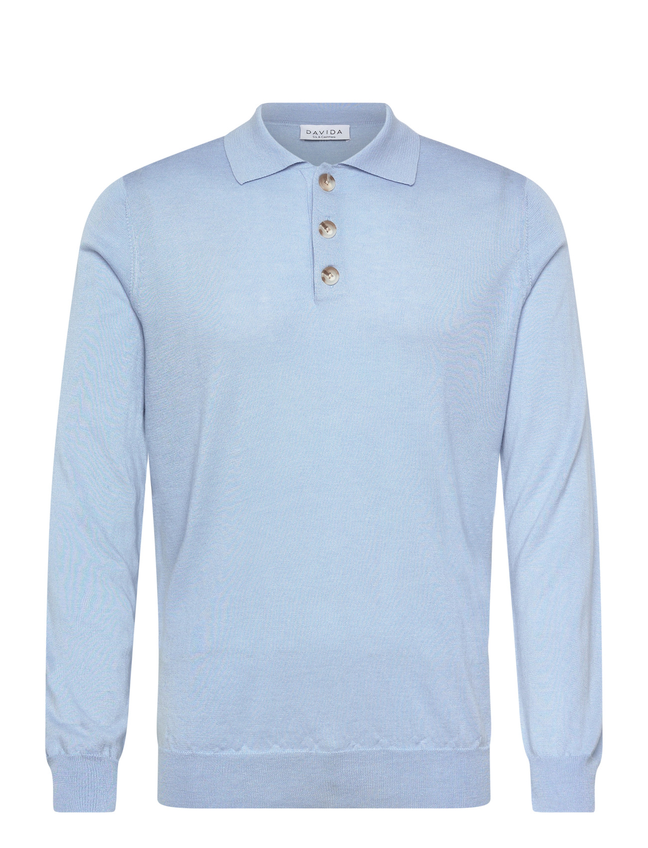 Davida Cashmere Man Fine Knit Collar - Beige - S 1