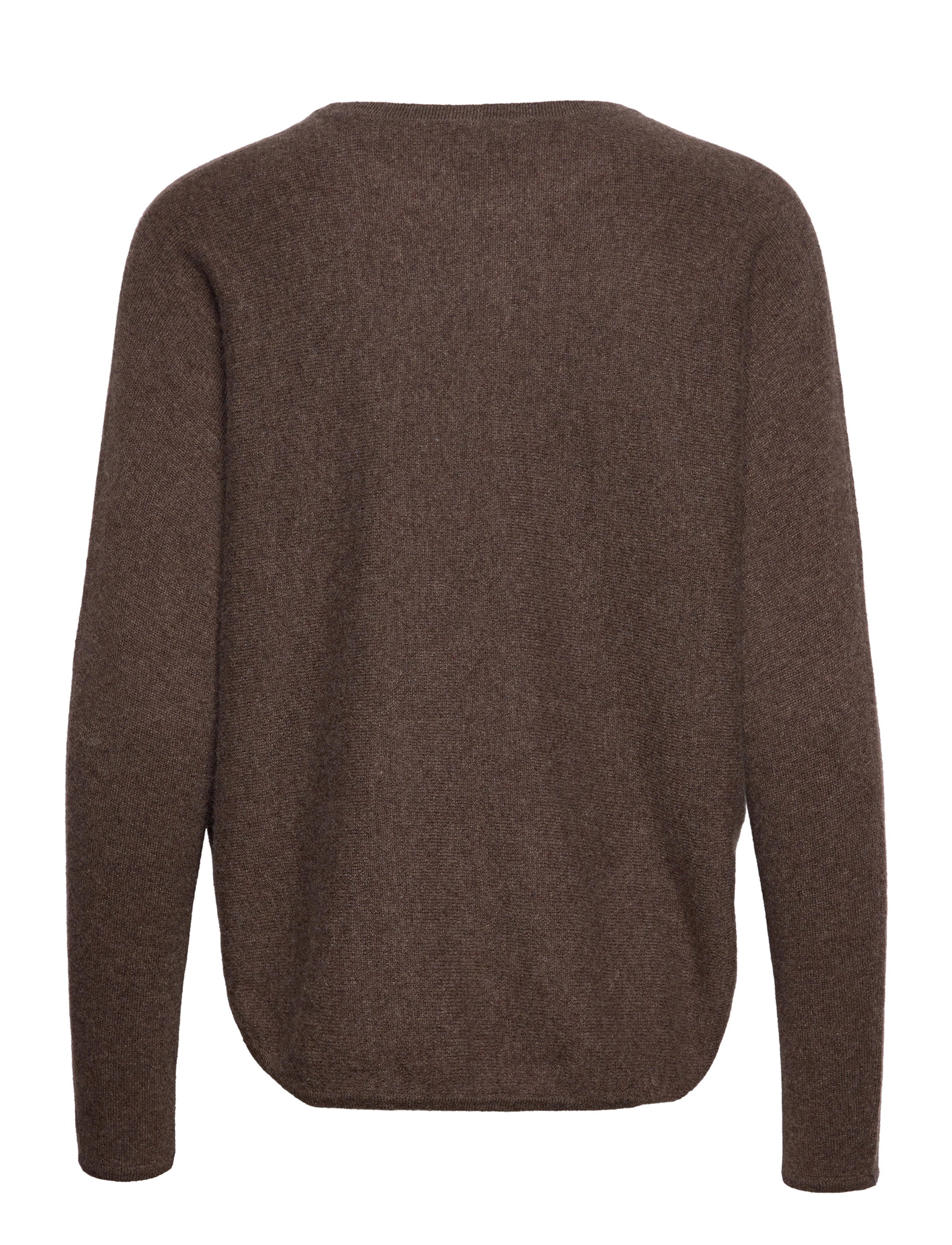 Davida Cashmere - Curved Sweater - kashmir - cacao - 1