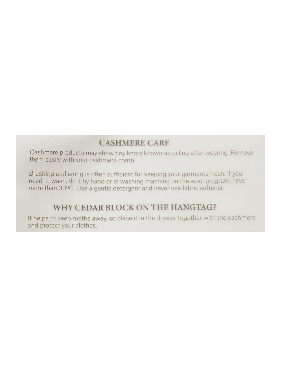 Davida Cashmere - curved sweater - kashmir - cacao - 3